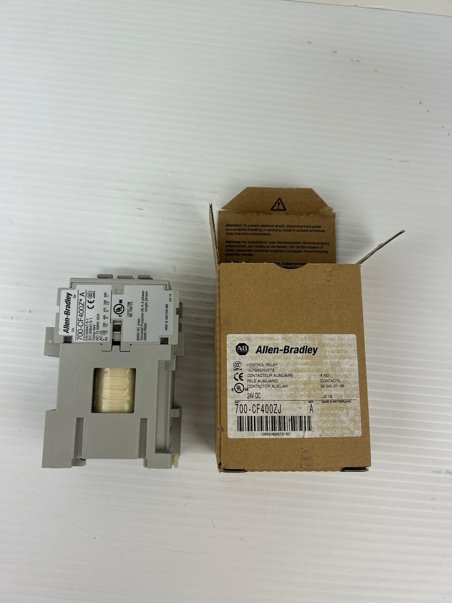 Allen Bradley 700-CF400ZJ Control Relay Series A