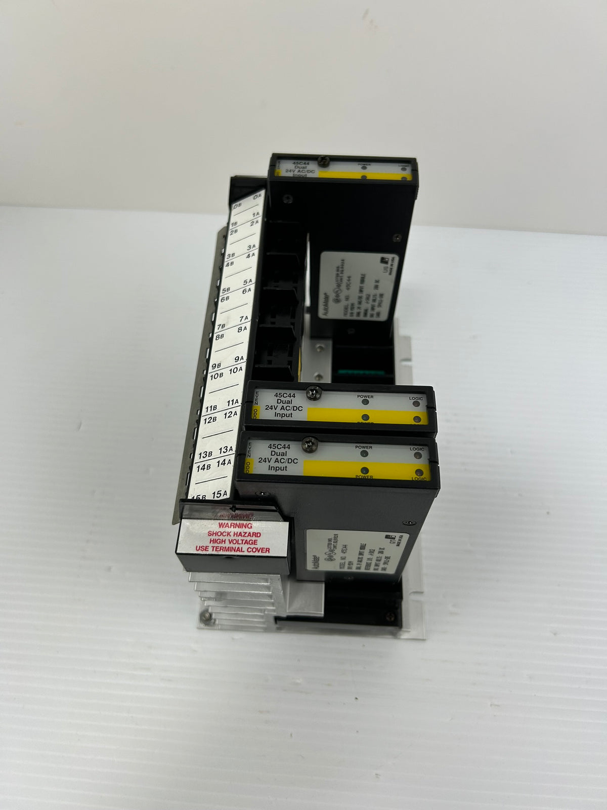 Reliance Electric Automate 45C1A Programmable Controller with (3) 45C44 Modules