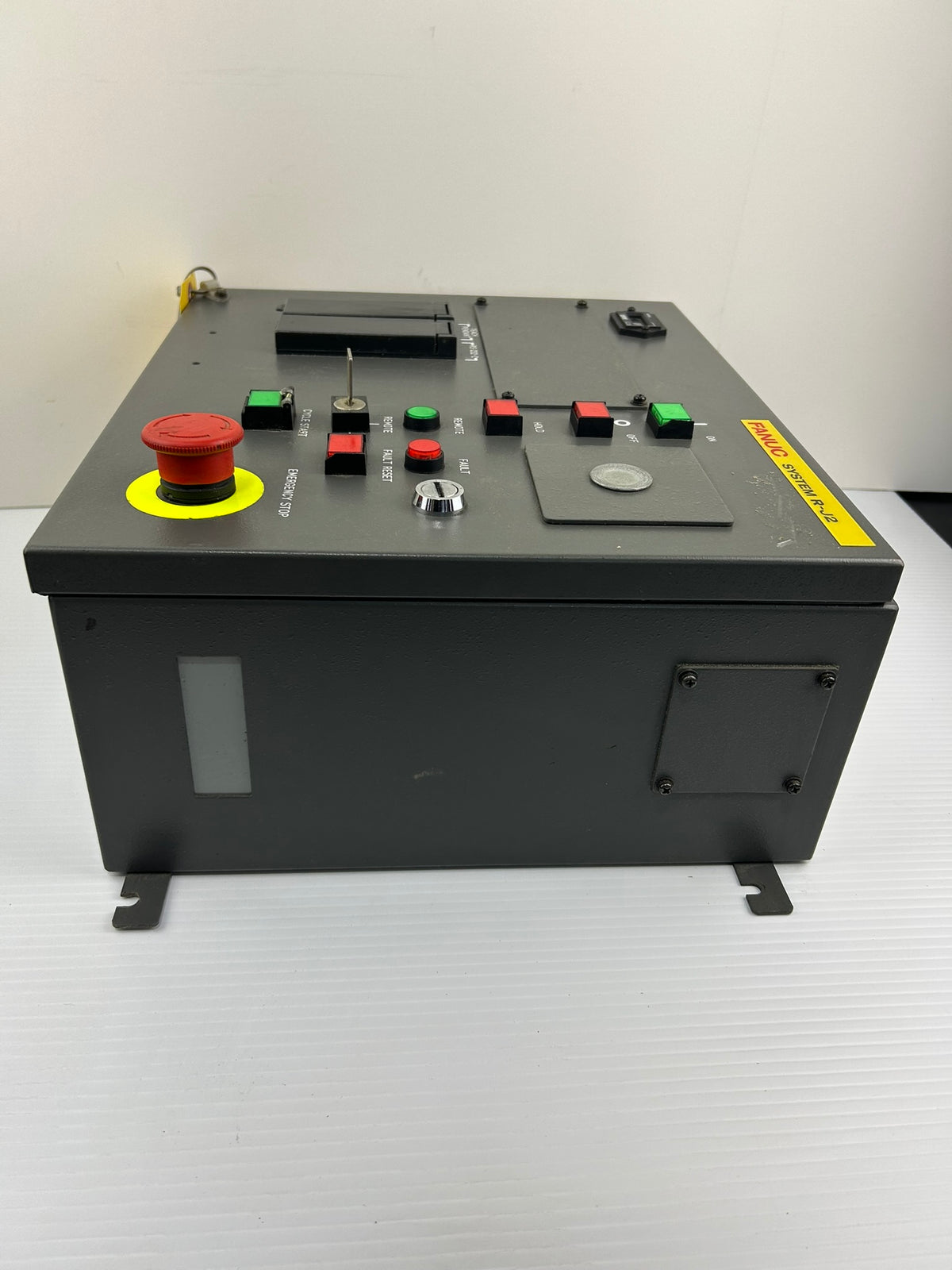 Fanuc System R-J2 Control Panel Box w/ Cable E-Stop Cycle Start Robot Interface