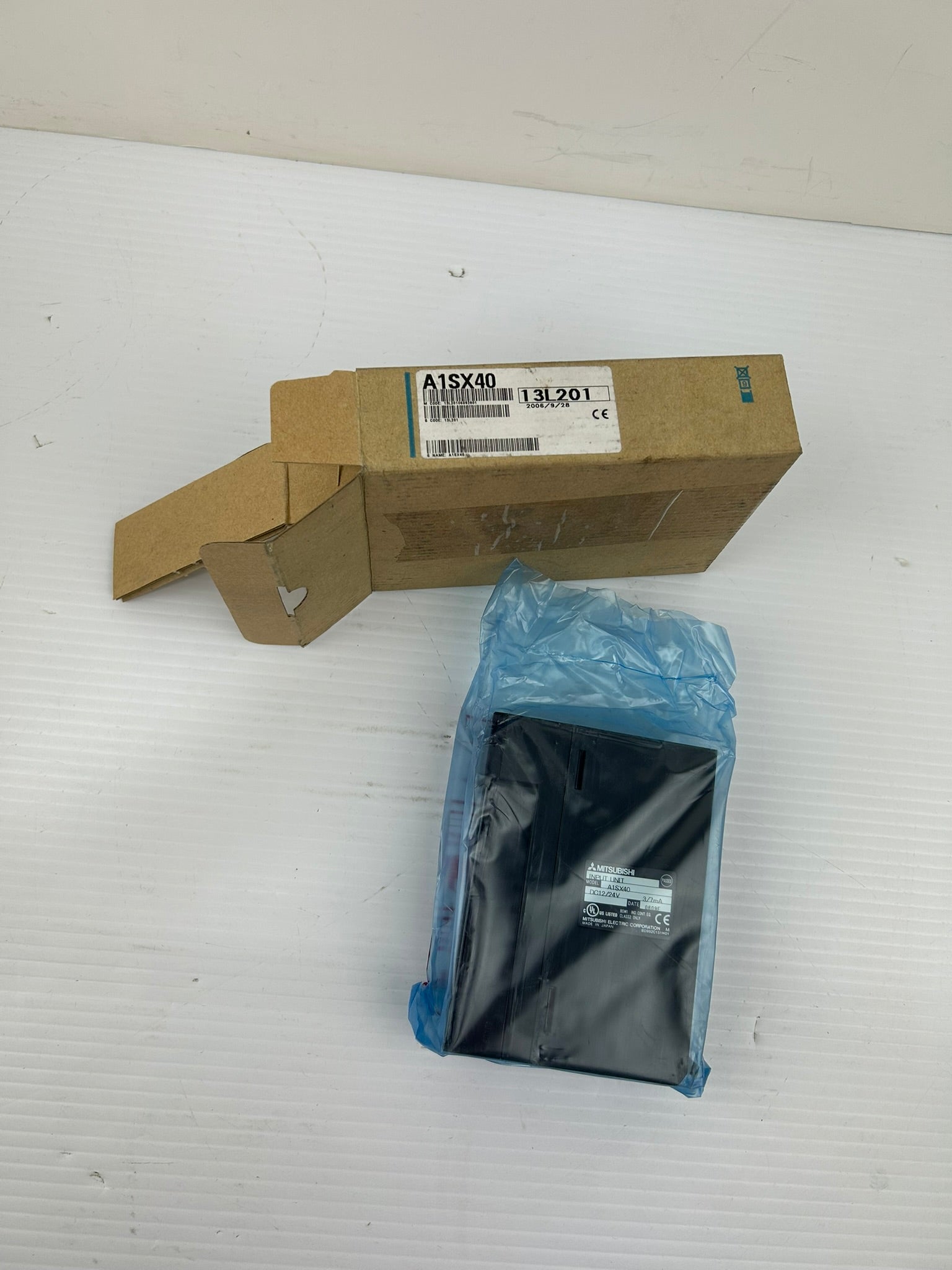 Mitsubishi A1SX40 Input Unit PLC Module 12/24VDC 3/7mA