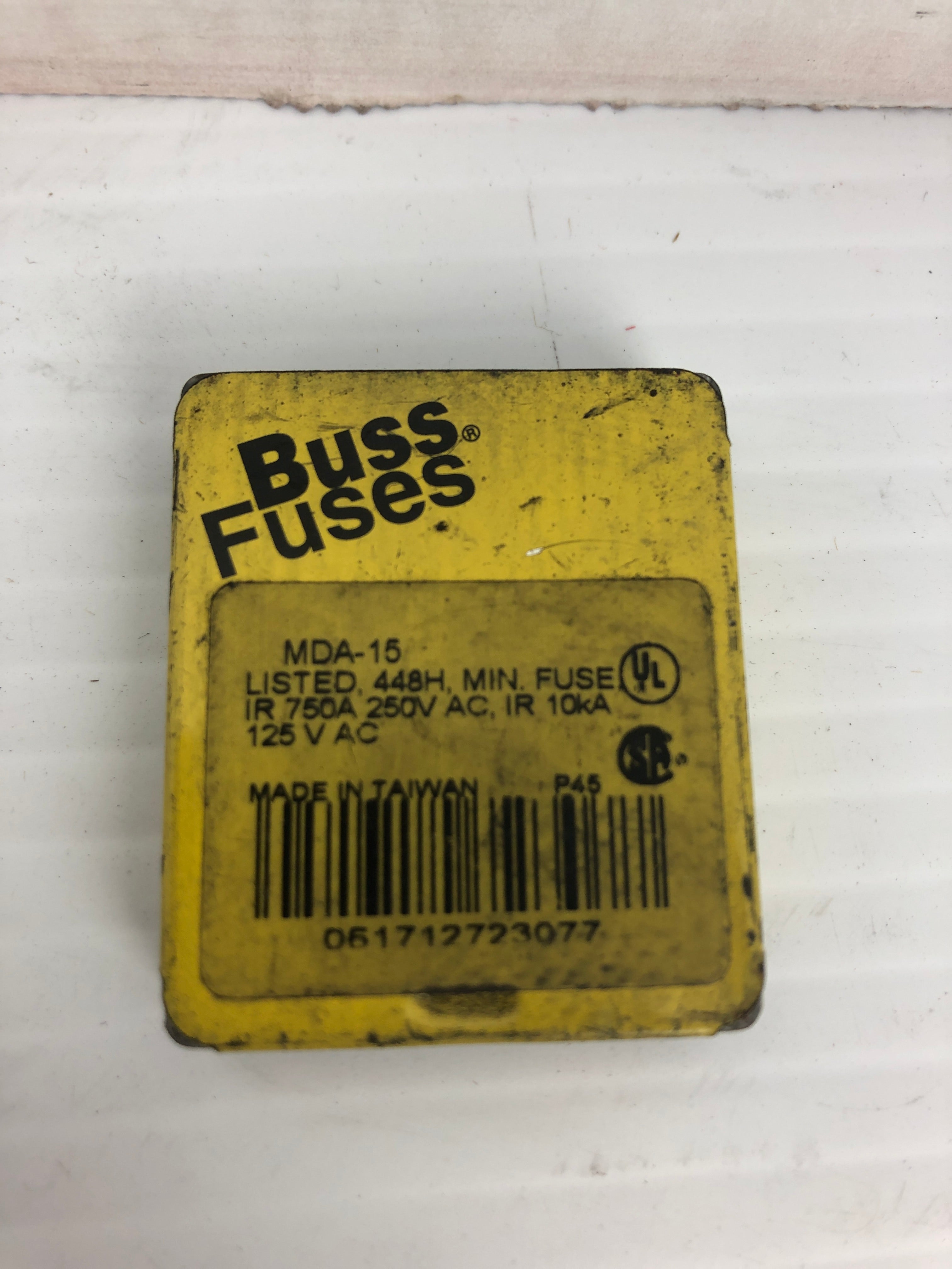 Buss MDA-15 Fuses 3PC 750A 250V 10kA