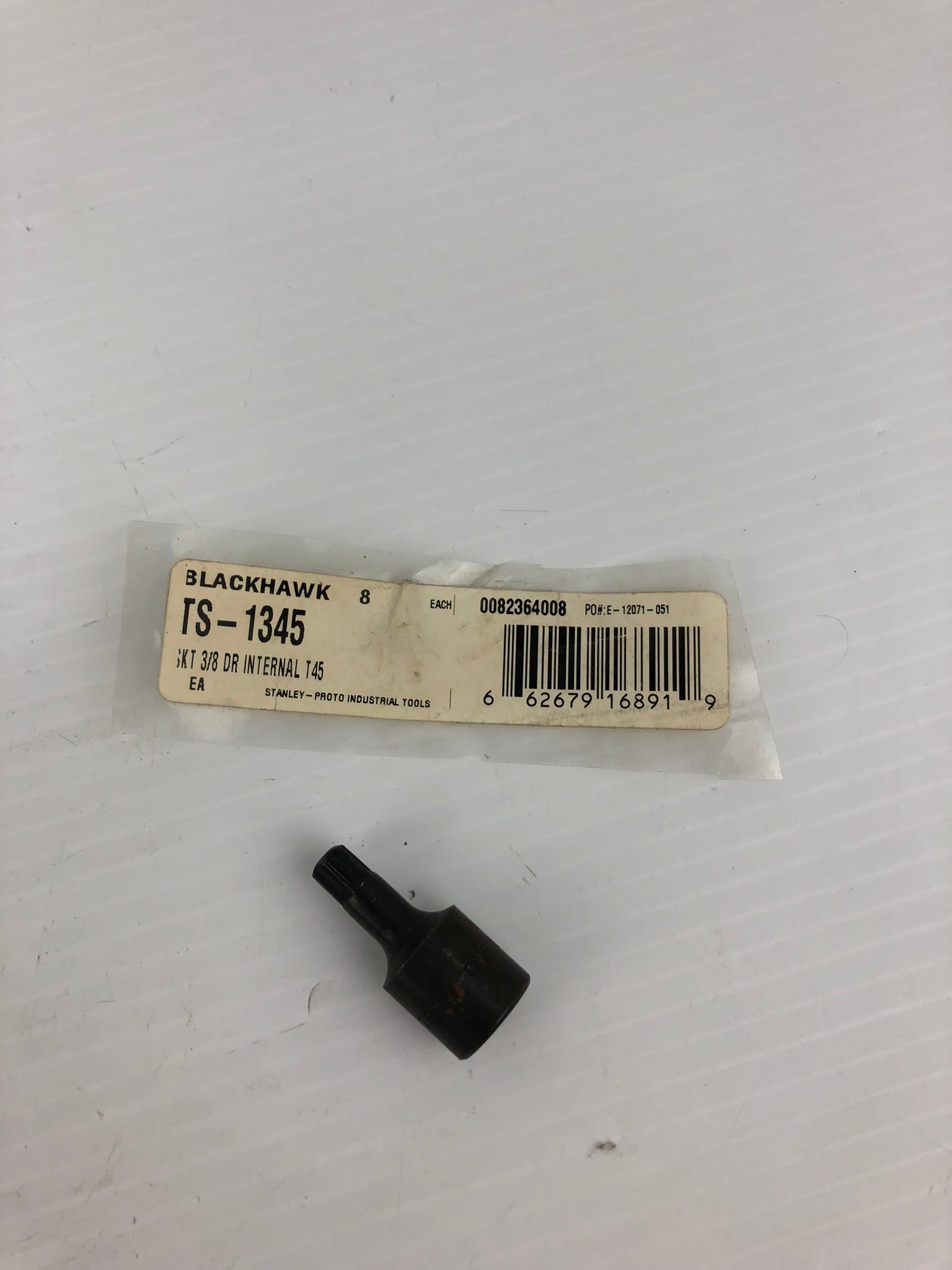 Blackhawk TS-1345 Torx Bit Socket 3/8" DR Internal T45