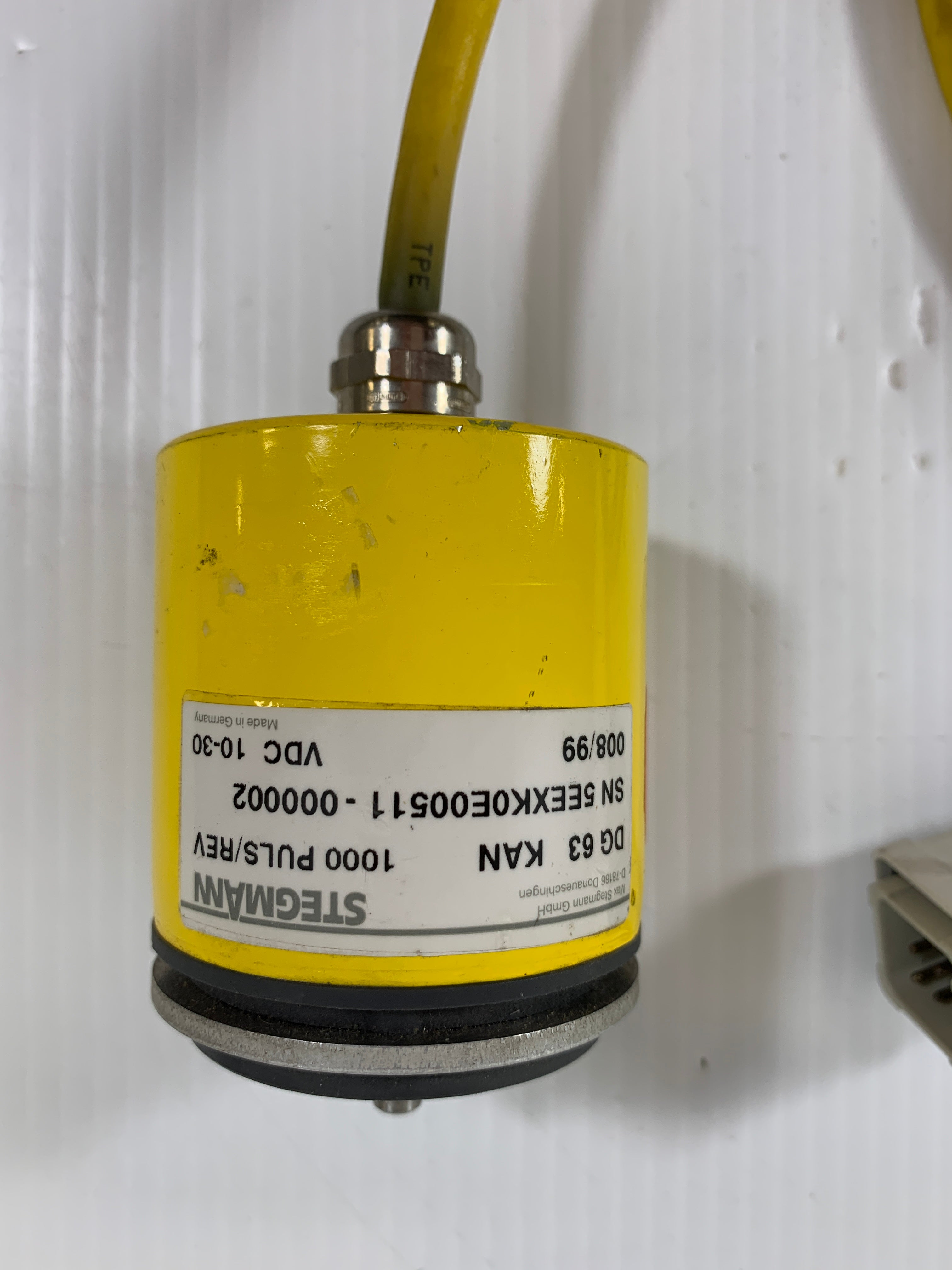 Stegmann DG 63 KAN Encoder 1000 Plus/Rev 10-30VDC