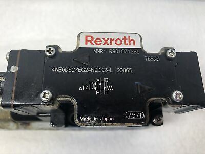 Rexroth Solenoid Valve 4WE6D62-EG24N9DK24L SO865 Hydraulic Solenoid Valve
