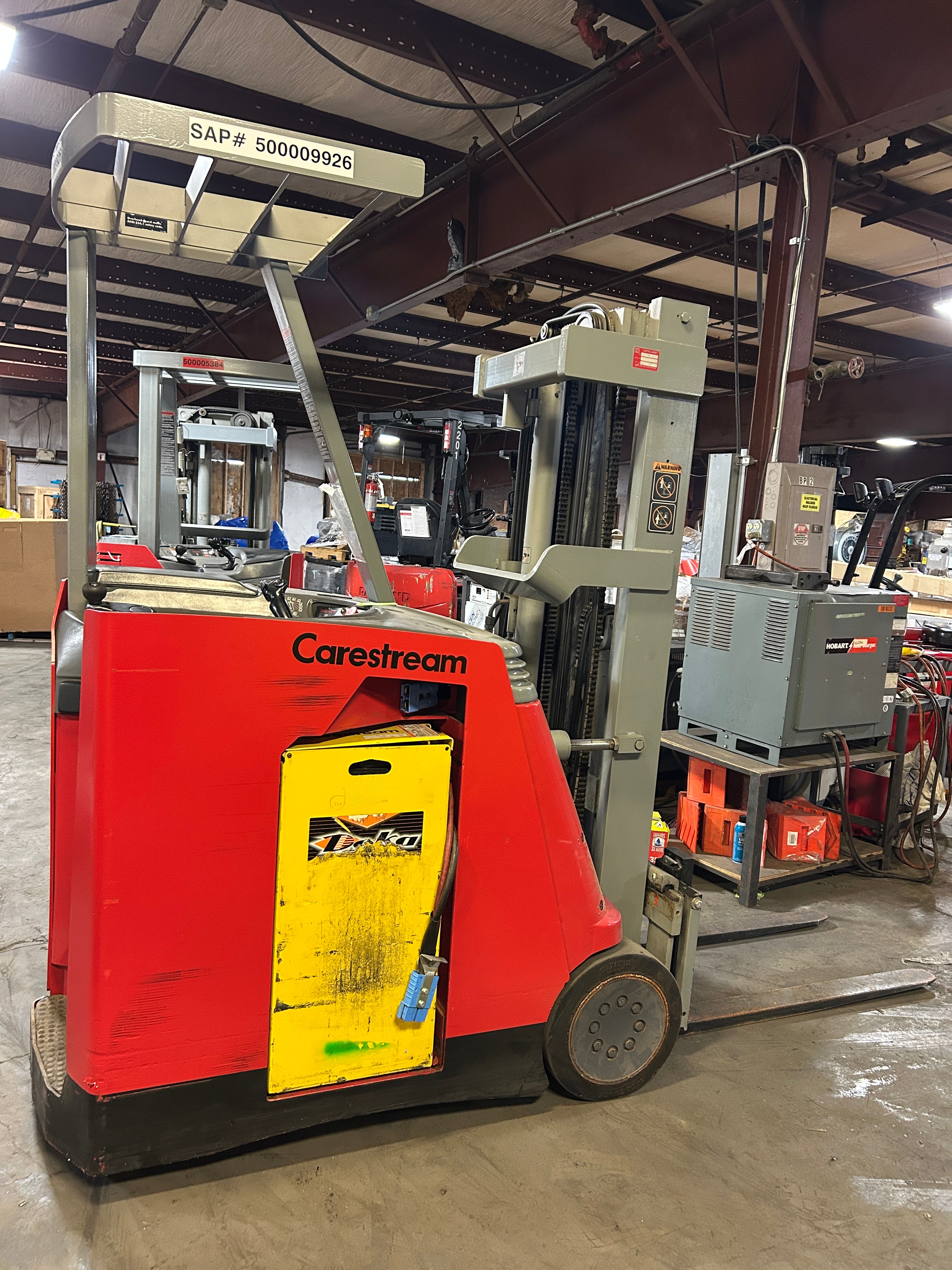 Raymond Dockstocker DSS350TT Electric Stand-Up Forklift Truck 3500 Lb. 36V