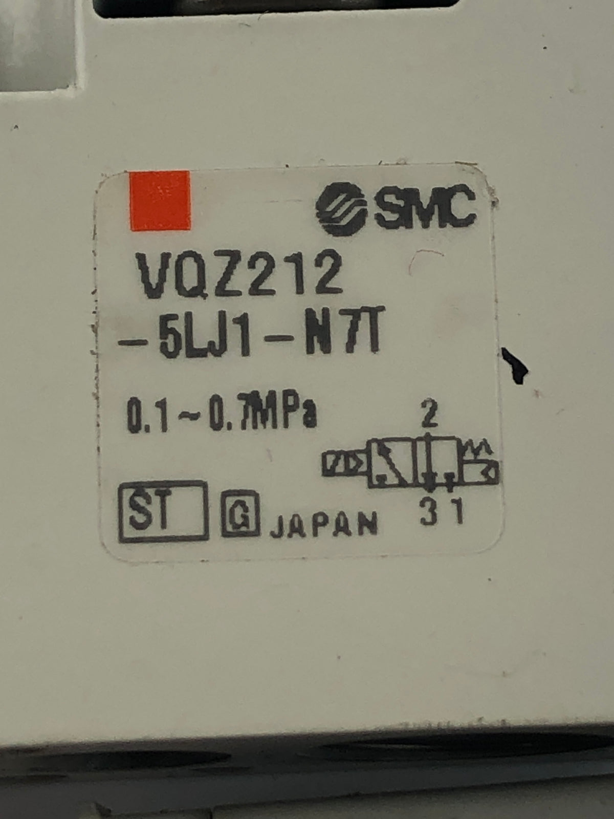 SMC VQZ212-5LJ1-N7T Solenoid Valve