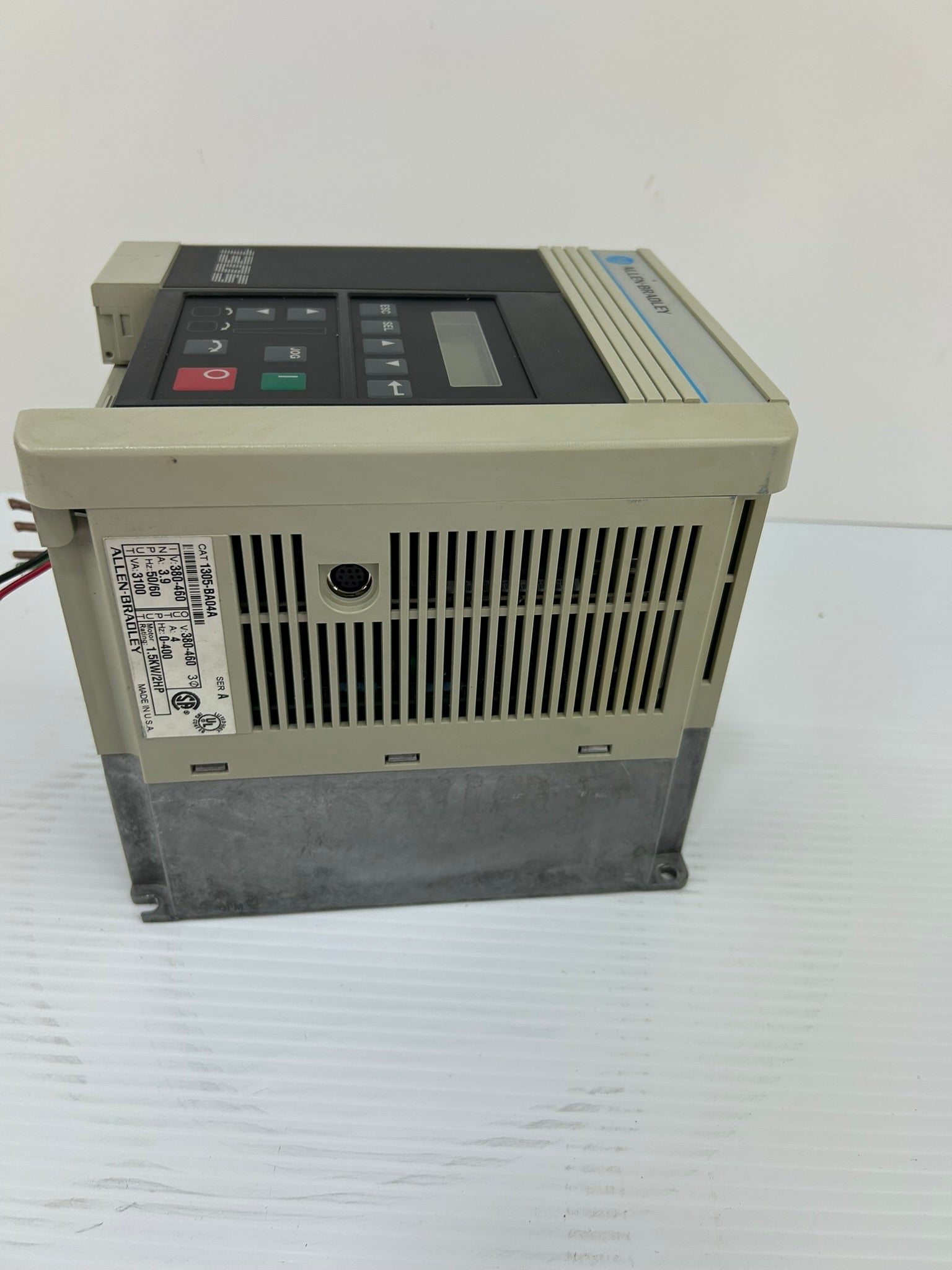 Allen Bradley 1305 Variable Frequency Drive 1305-BA04A Series A - Missing Cover