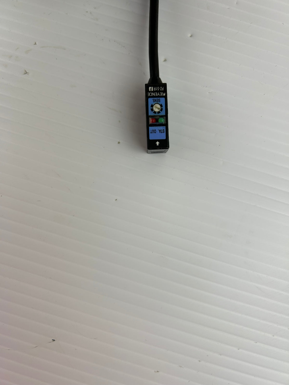 KEYENCE PZ-51RP Photoelectric Sensor 12-24VDC NPN Thru-Beam 7M Cable