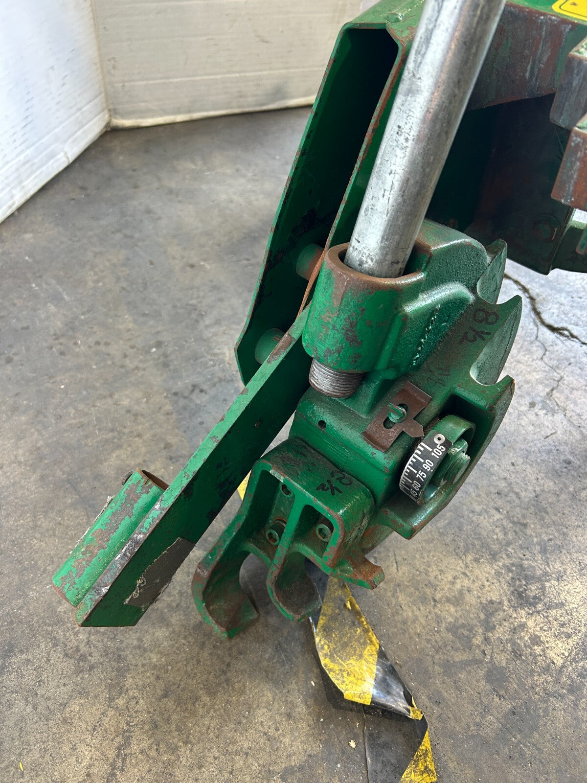 Greenlee Mechanical Pipe Bender 0-105 8-1/2" Rigid Steel AL Conduit 5024528