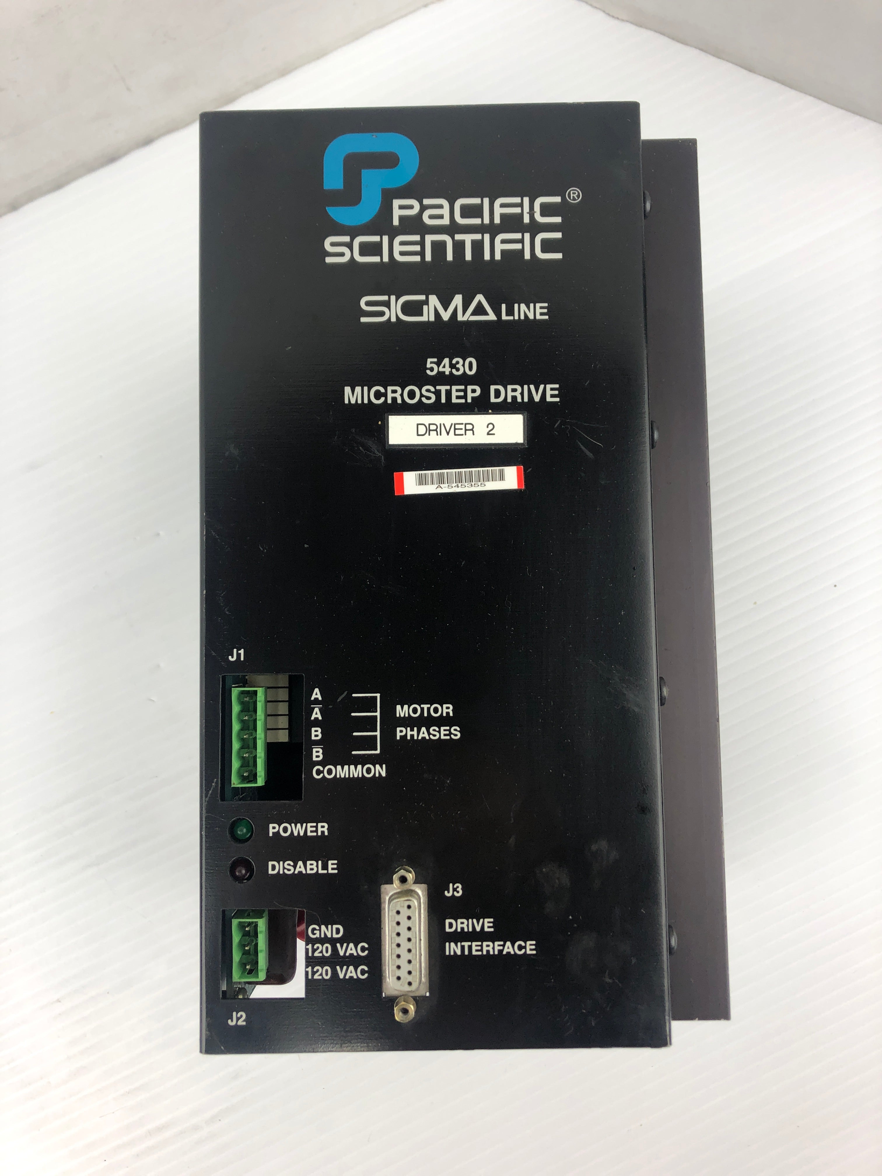 Pacific Scientific 5430 Servo Motor Microstep Drive 115VAC 1PH 3A 50/60Hz