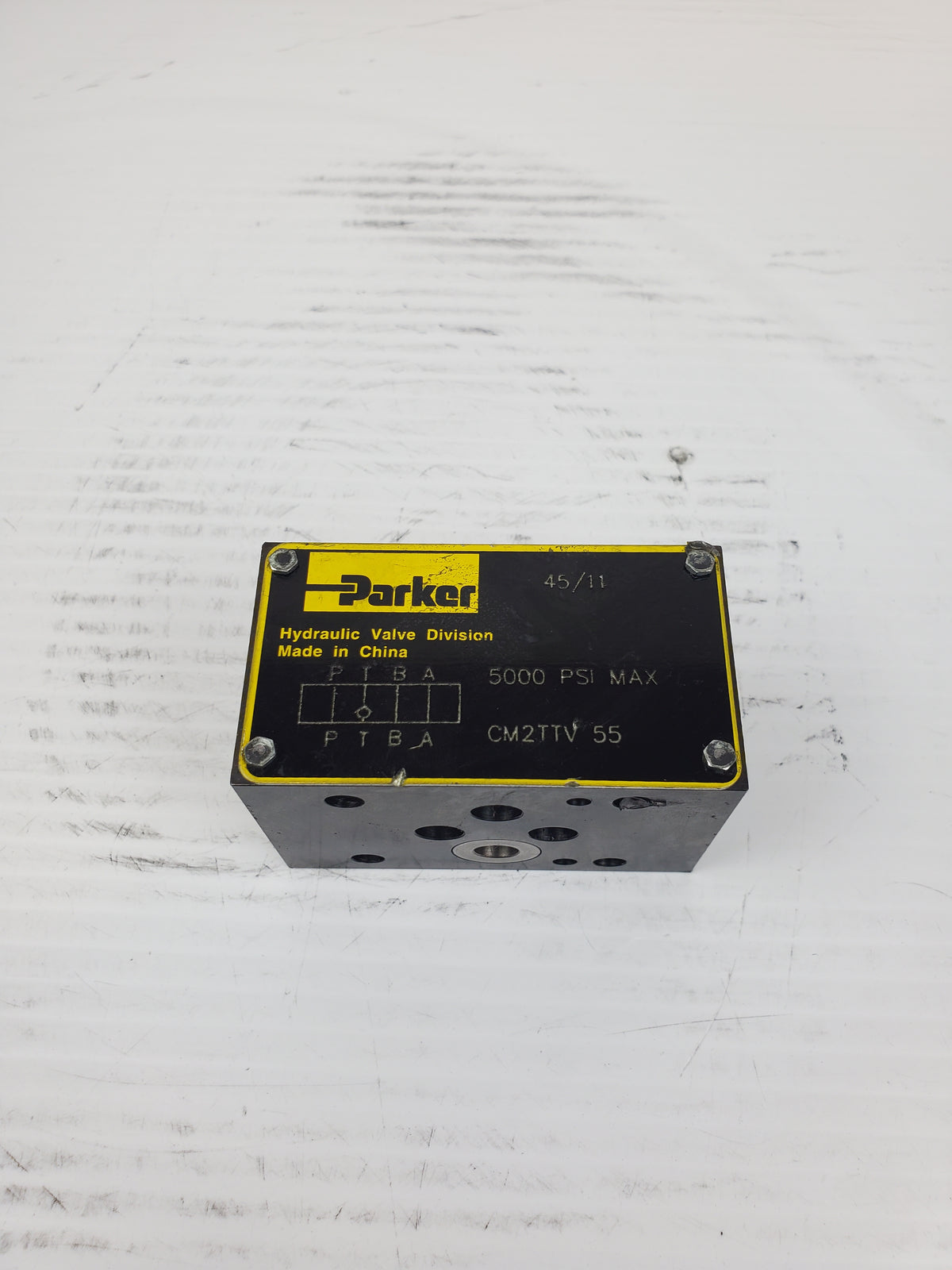 Parker CM2TTV55 Check Valve 5000 PSI Max