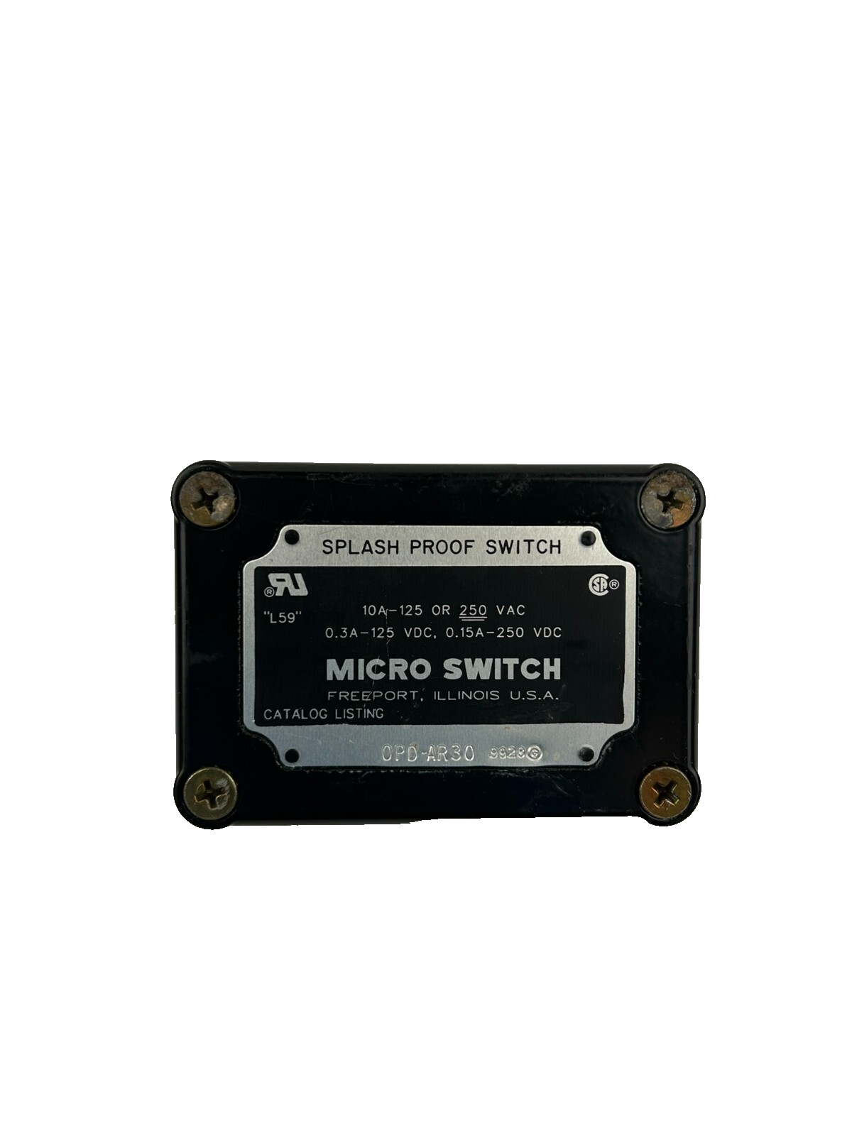 Micro Switch 0PD-AR30 Splash Proof Switch