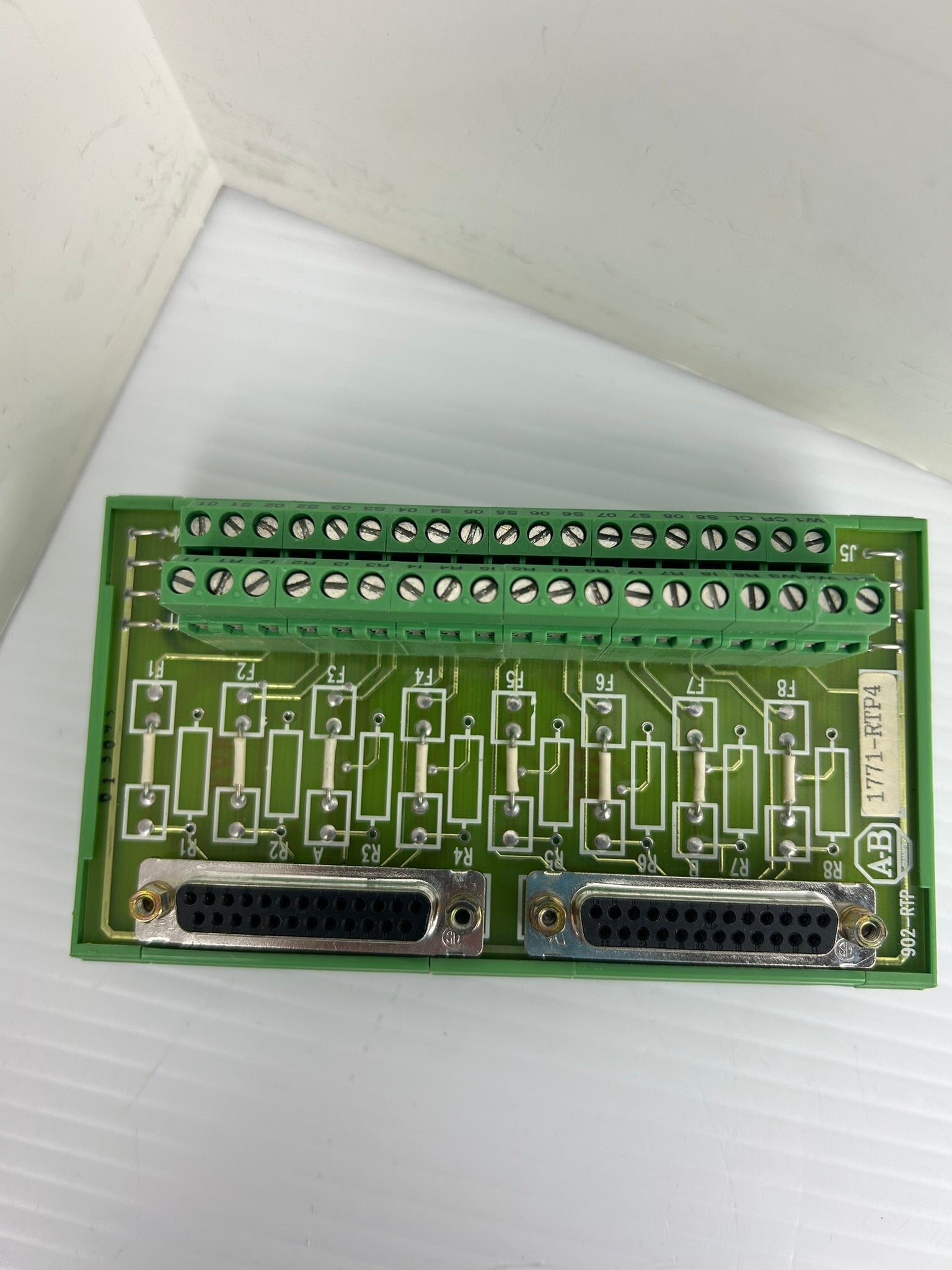 Phoenix Contact UMK-SE 11,25-1 Termination Panel & Allen-Bradley 1771-RTP4 Board