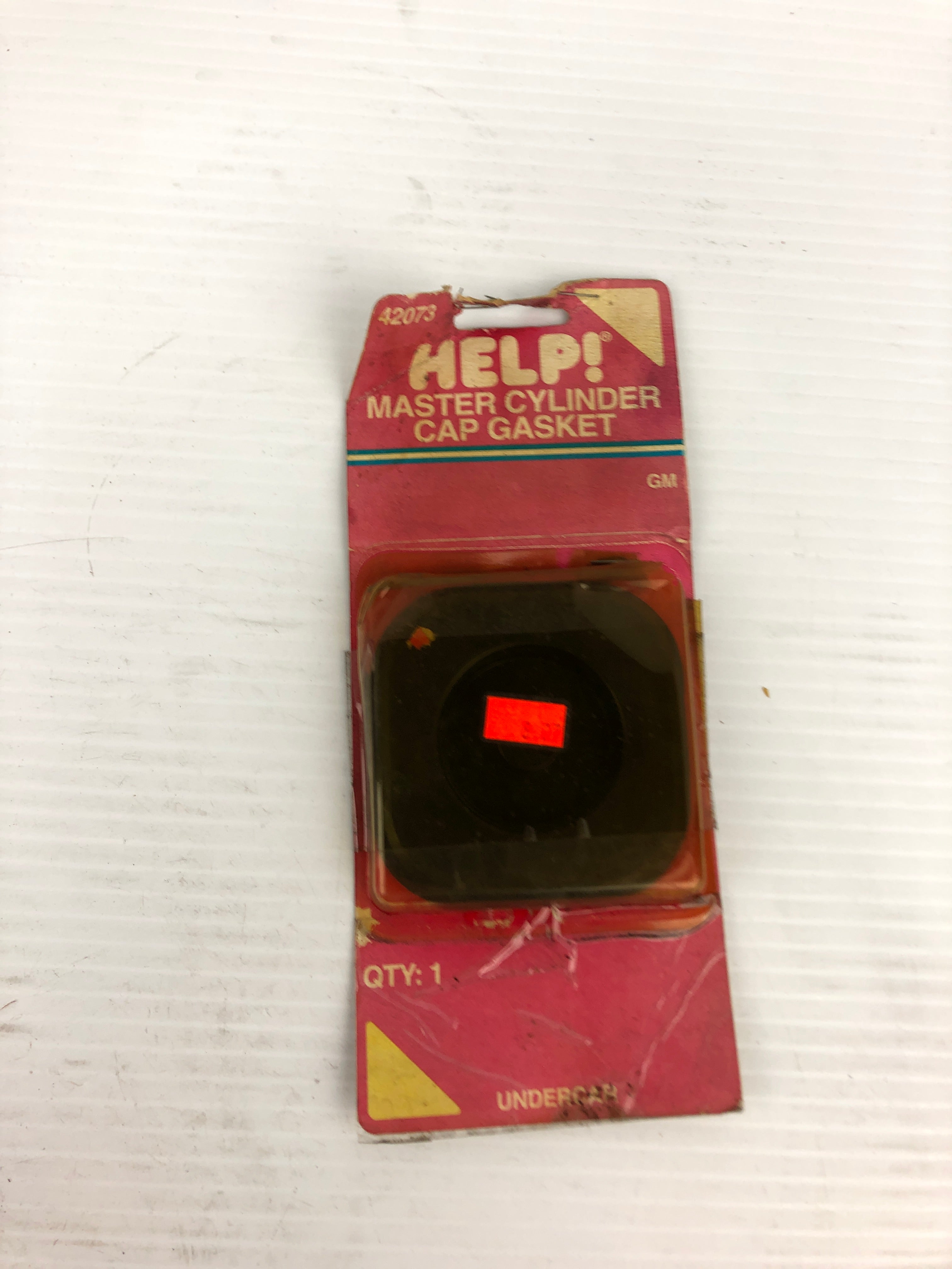 HELP! 42073 Undercar Master Cylinder Cap Gasket - For GM Vans 1985+