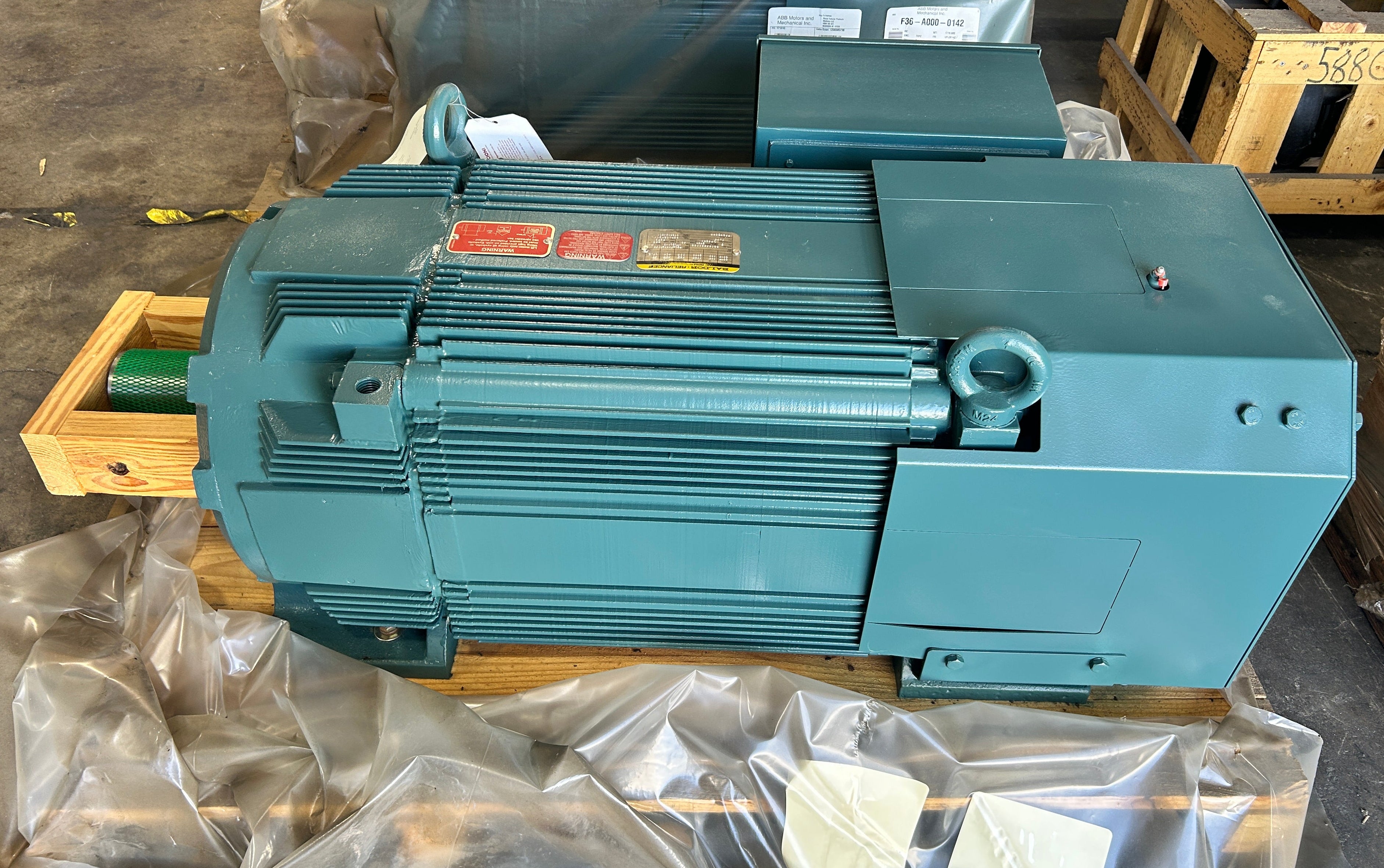 ABB Baldor Reliance 100HP Inverter Duty AC Motor F36-A000-0142 TEFC 460V 3PH RPM