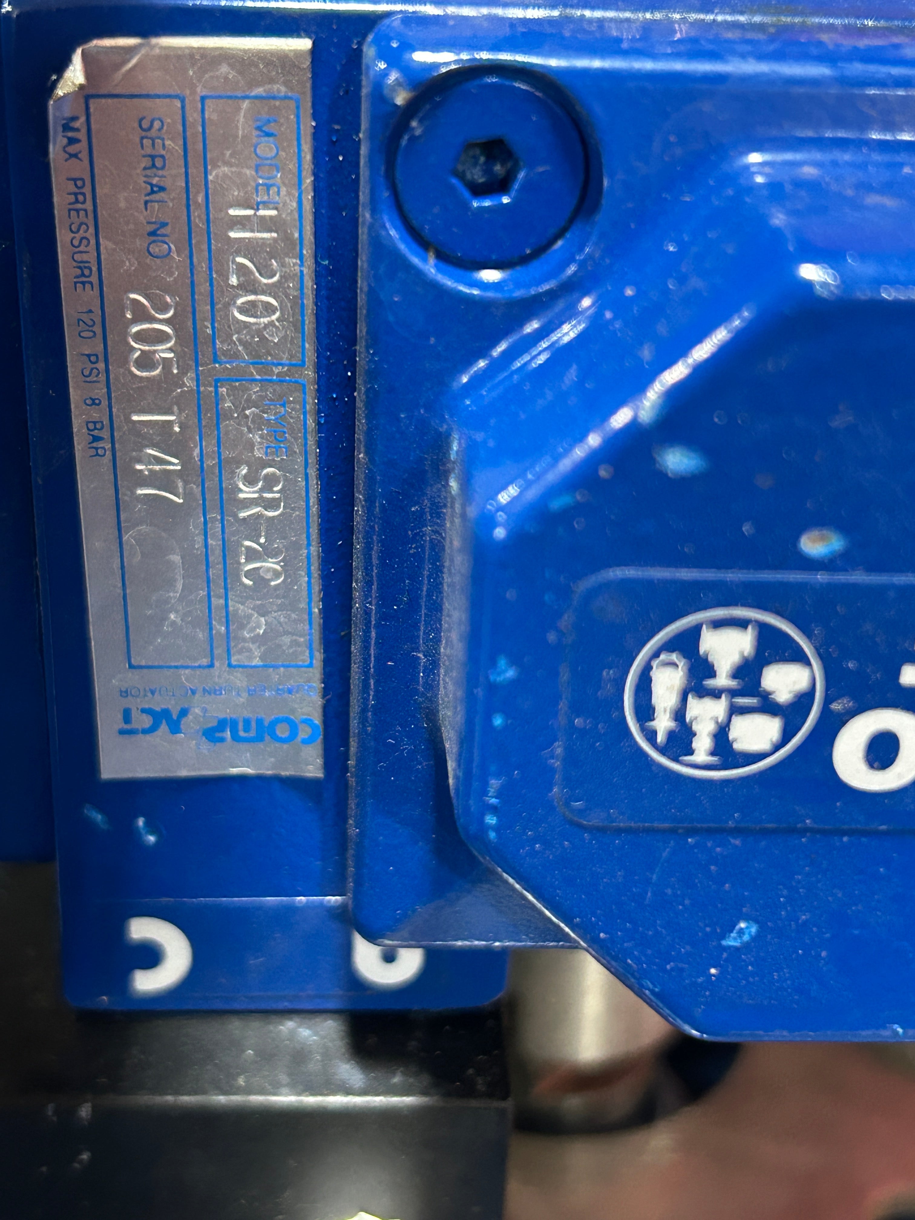 Compact H20 SR-2C Turn Actuator AVCO SVF Valve Positioner 1/2” B76666TT-HS20