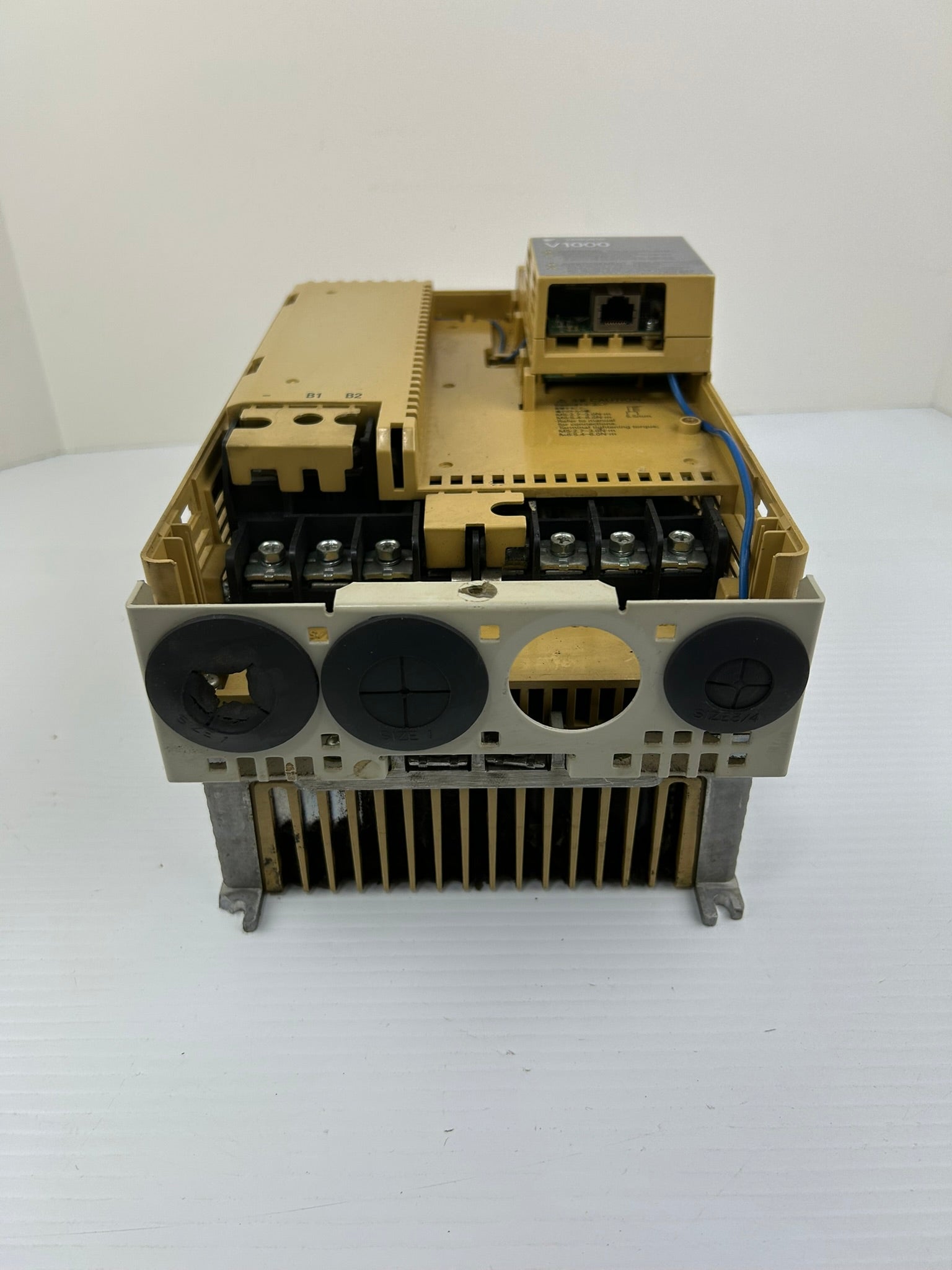 Yaskawa Electric CIMR-VU4A0031FAA 3PH AC Drive Rev A Type 1 Enclosure - No Cover