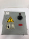 Daykin GPFS-09 Disconnect Transformer 1PH 60Hz - Missing ON/OFF Switch Cover