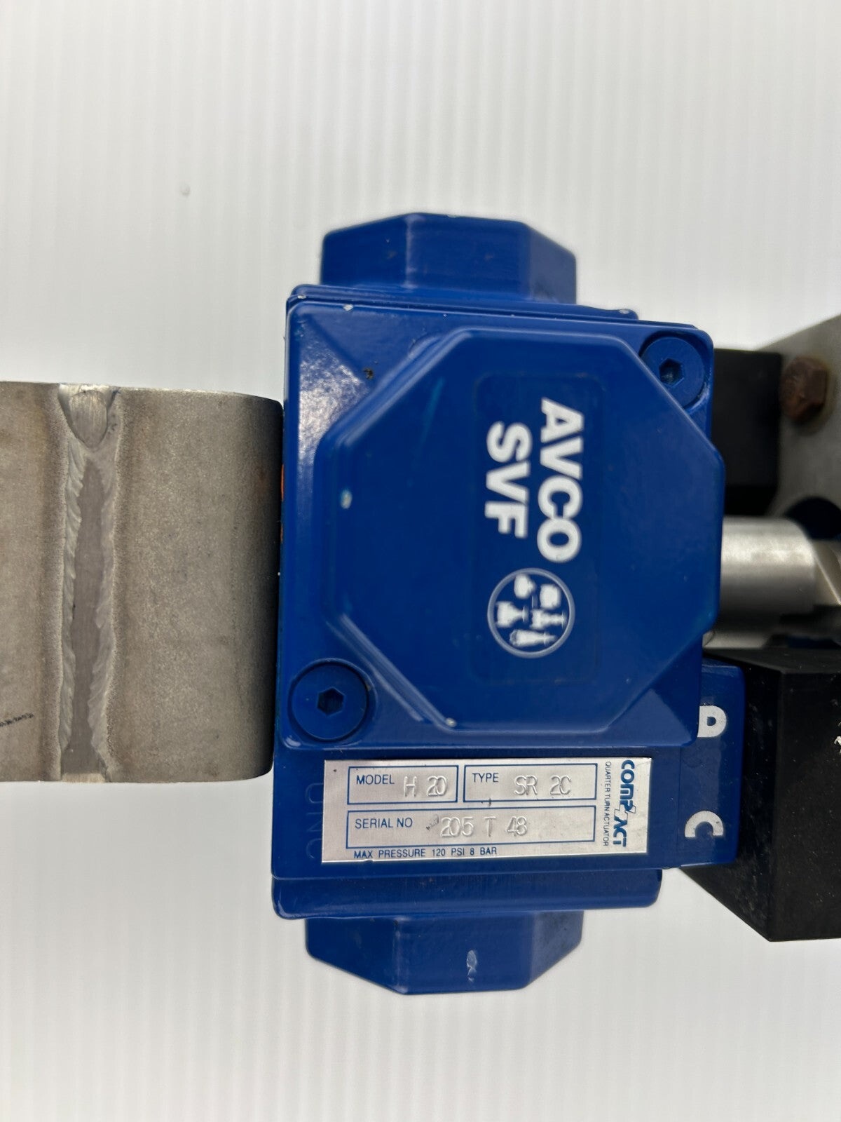 Compact H20 SR 2C Turn Actuator AVCO SVF Valve Positioner 1/2" B66666TT-SE-HS-20