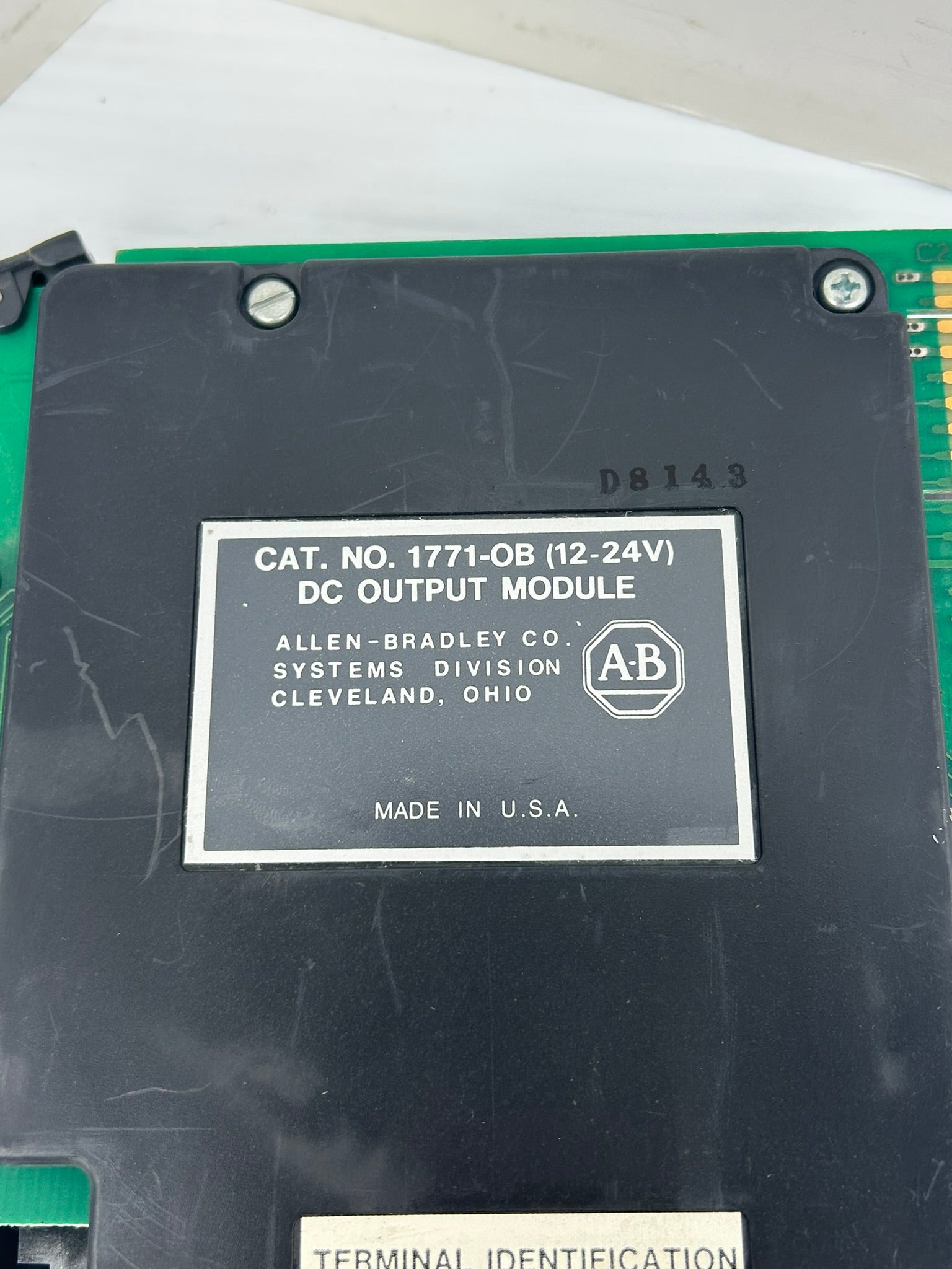 Allen-Bradley 1771-OB DC Output Module 12-24V