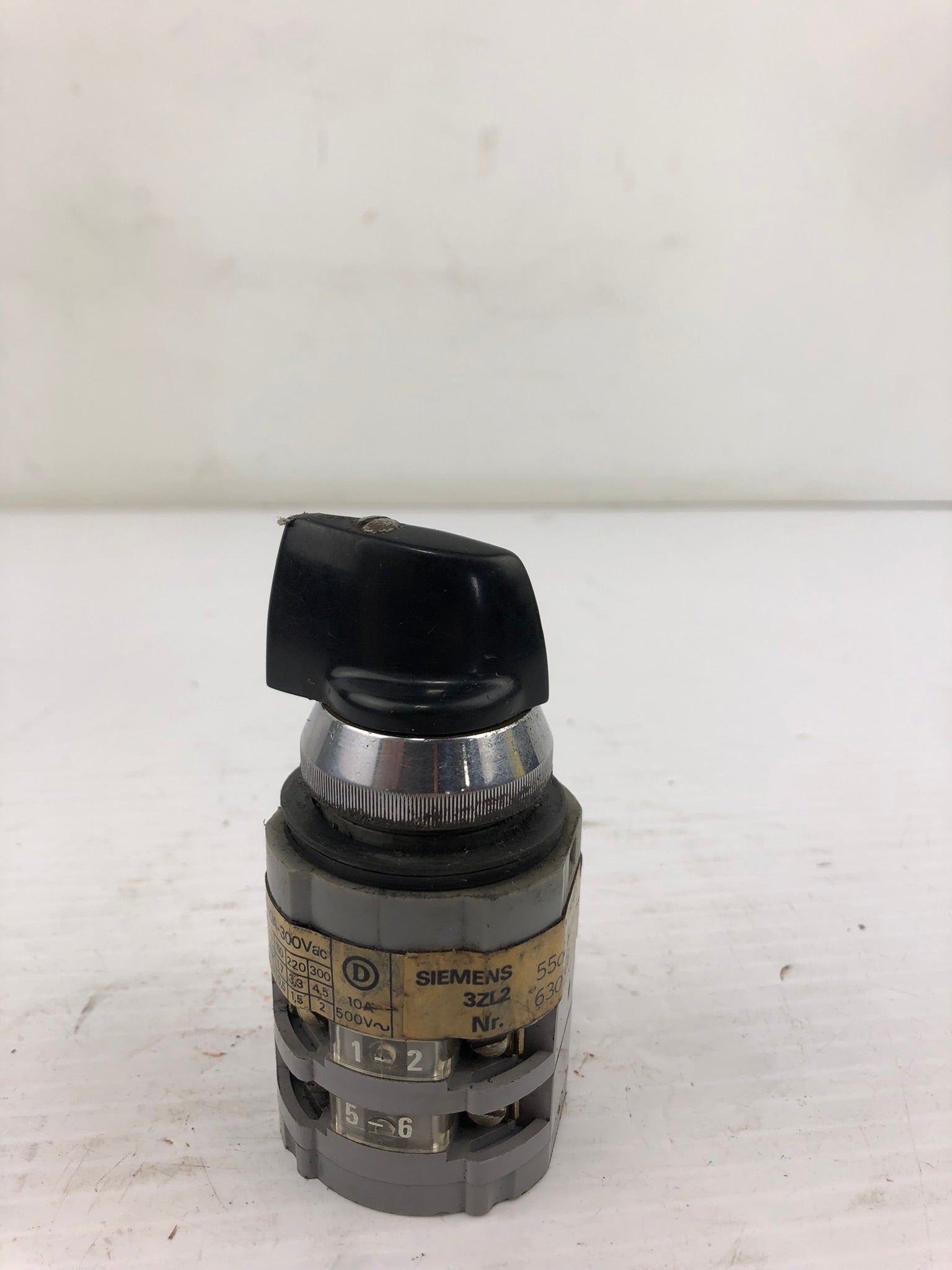 Siemens 3ZL2 Rotary Contact Switch 10A 600VAC