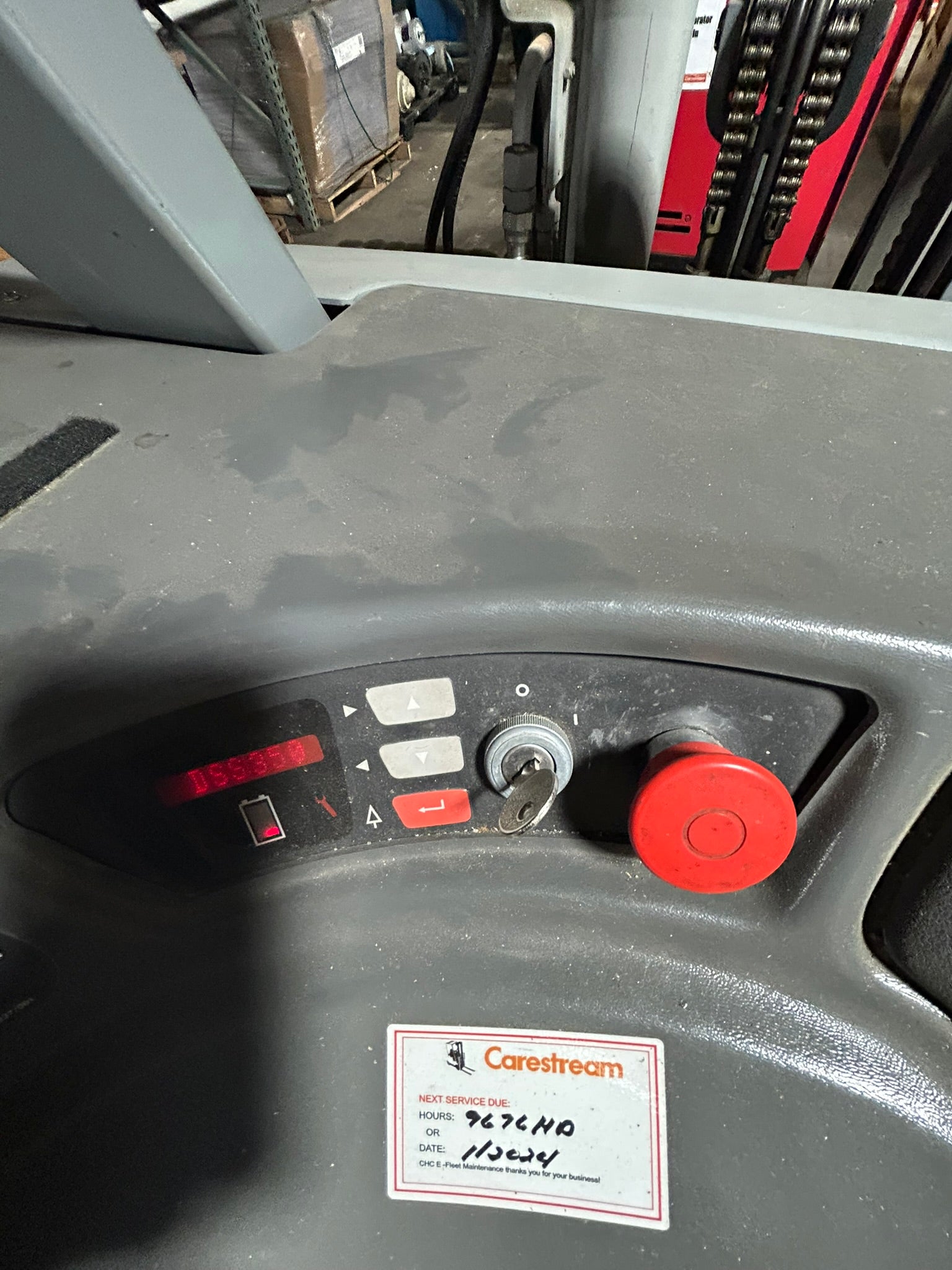 Raymond Dockstocker DSS350TT Electric Stand-Up Forklift Truck 3500 Lb. 36V