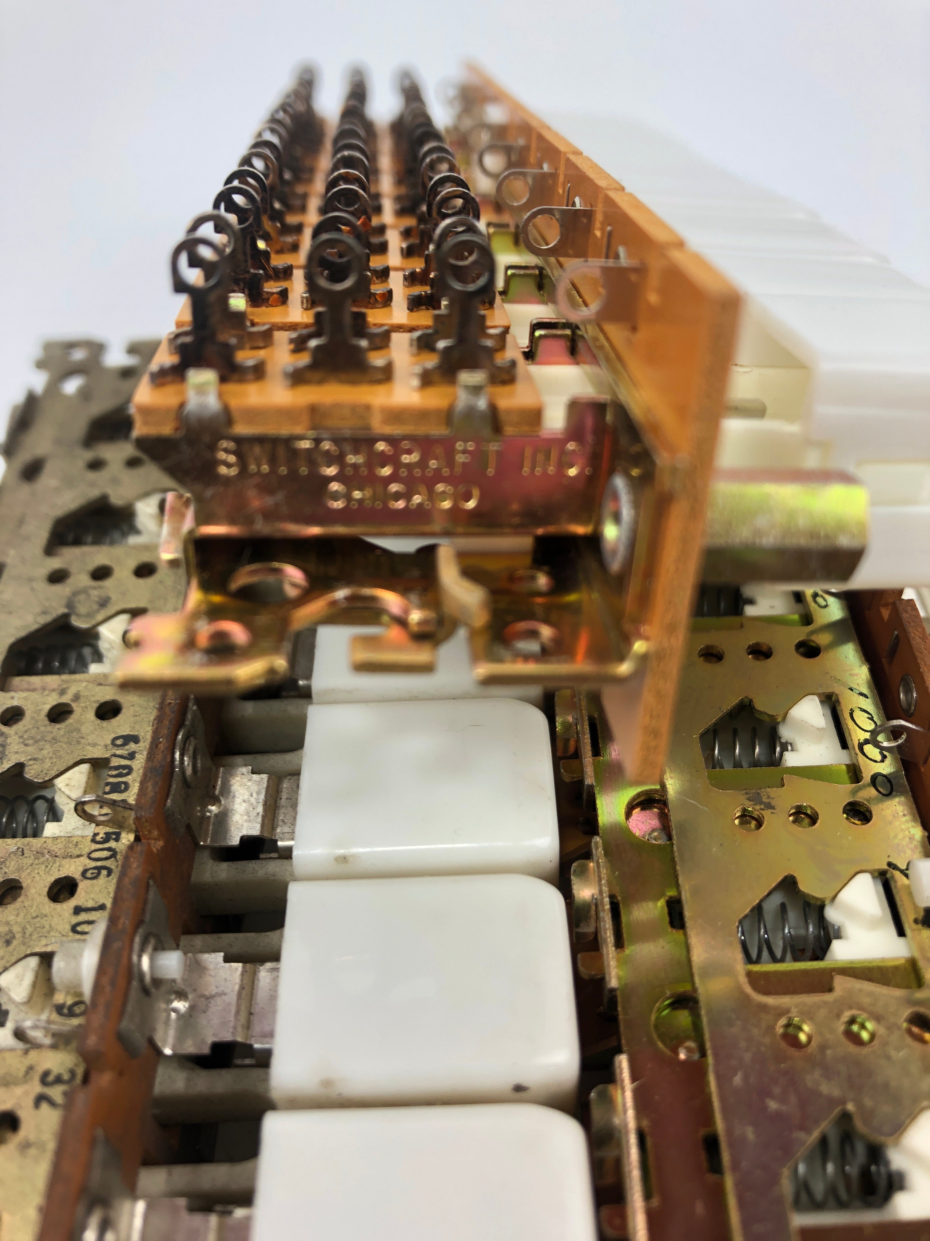 Switchcraft 67081K506 Electromechanical 8 Multiple Station Pushbutton Switch