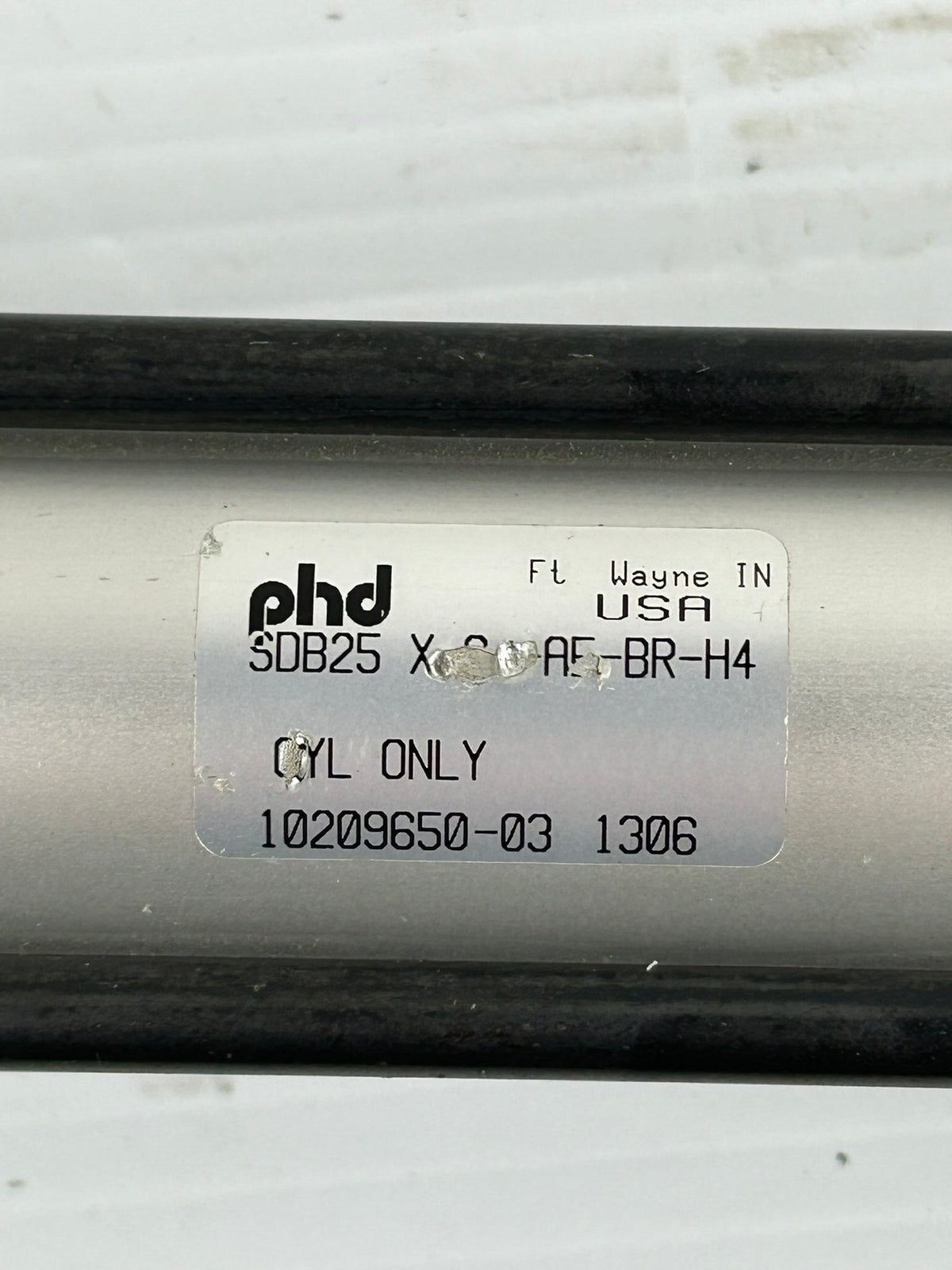 PHD SDB25 X 6 -AE-BR-H4 Pneumatic Cylinder Made in USA