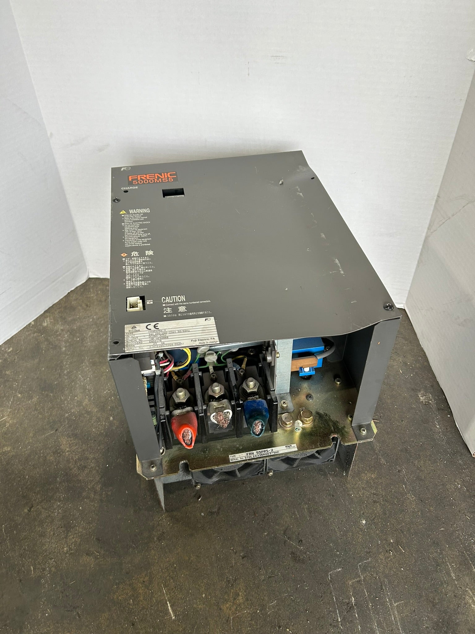 Fuji Electric FRN55PR5-2 Frenic 5000MS5 Vector Spindle Drive Converter