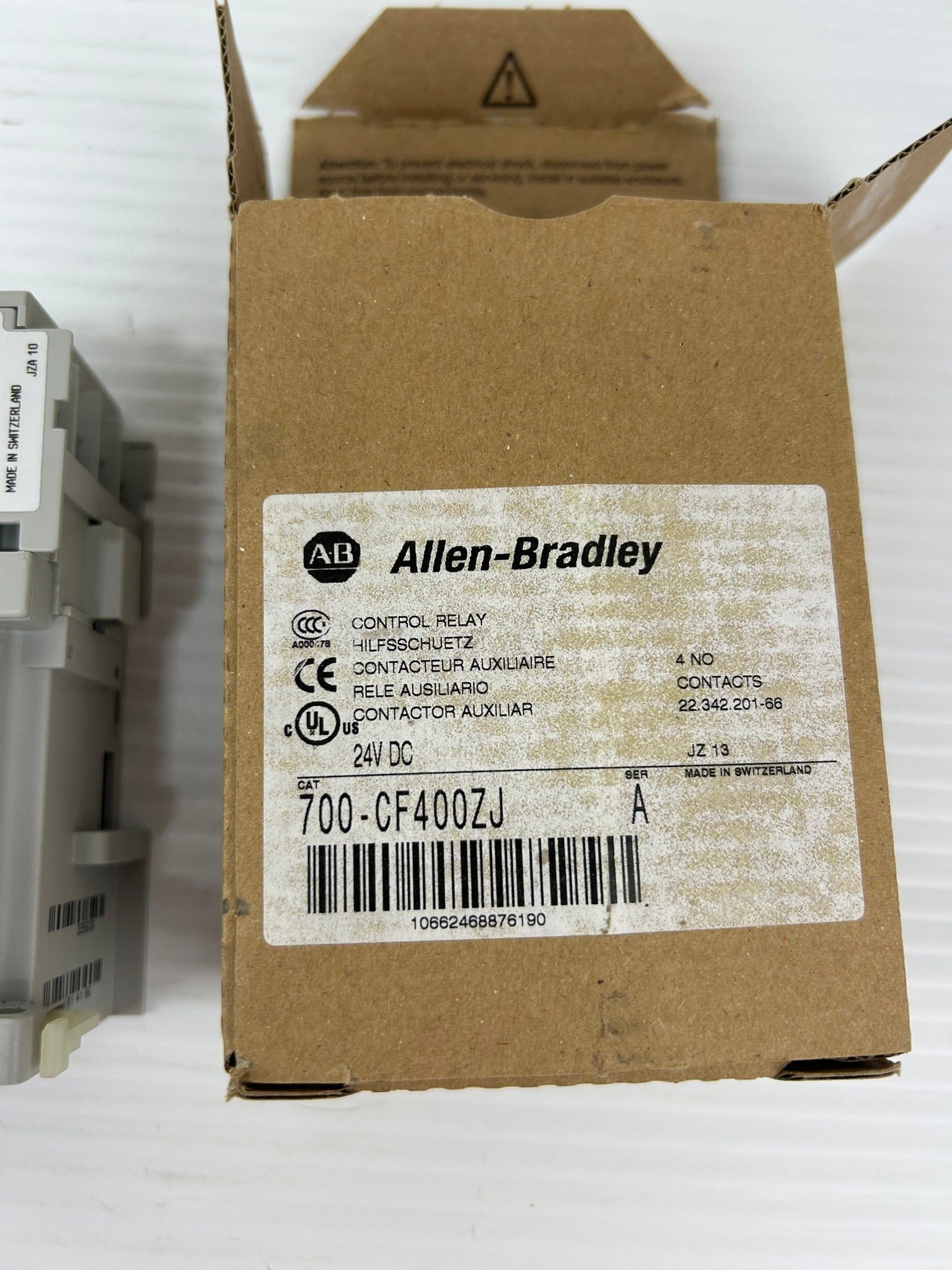 Allen Bradley 700-CF400ZJ Control Relay Series A