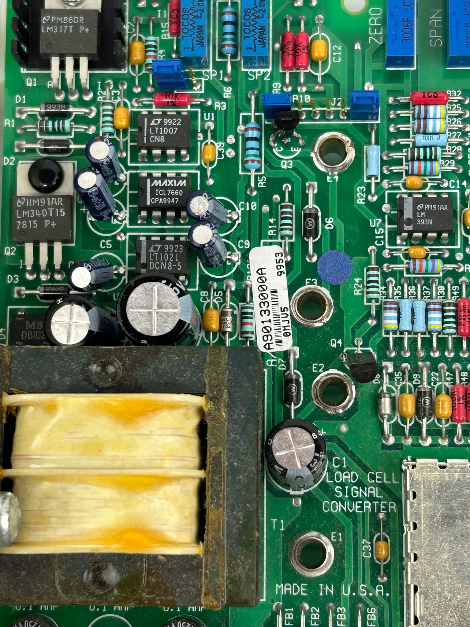 Mettler Toledo A90133000A Signal Converter Board - Circuit Board