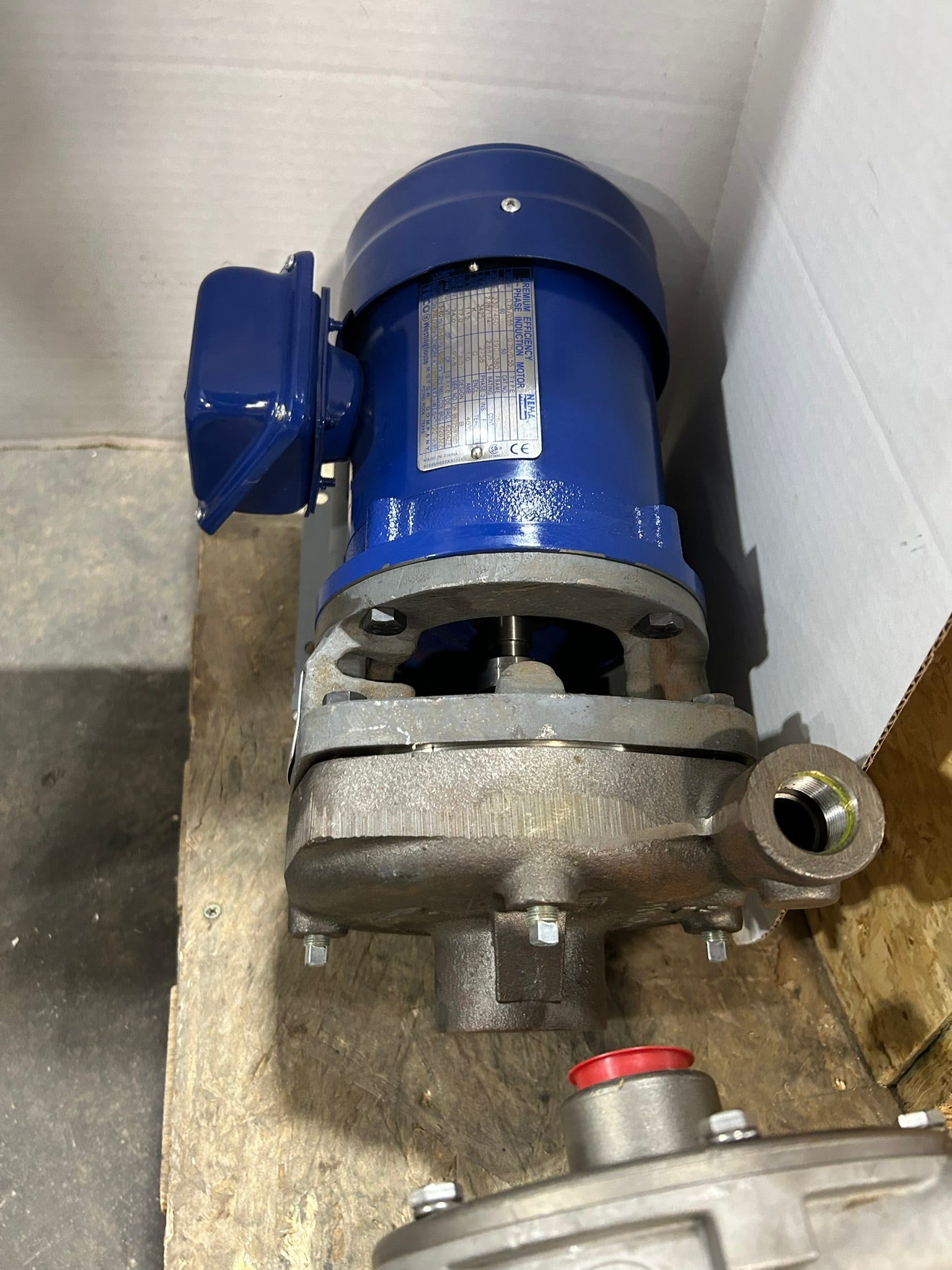 Flowserve SMP1.25X.75X5 (2/4P-B/M/V) Pump with Westinghouse AEGHPE Motor