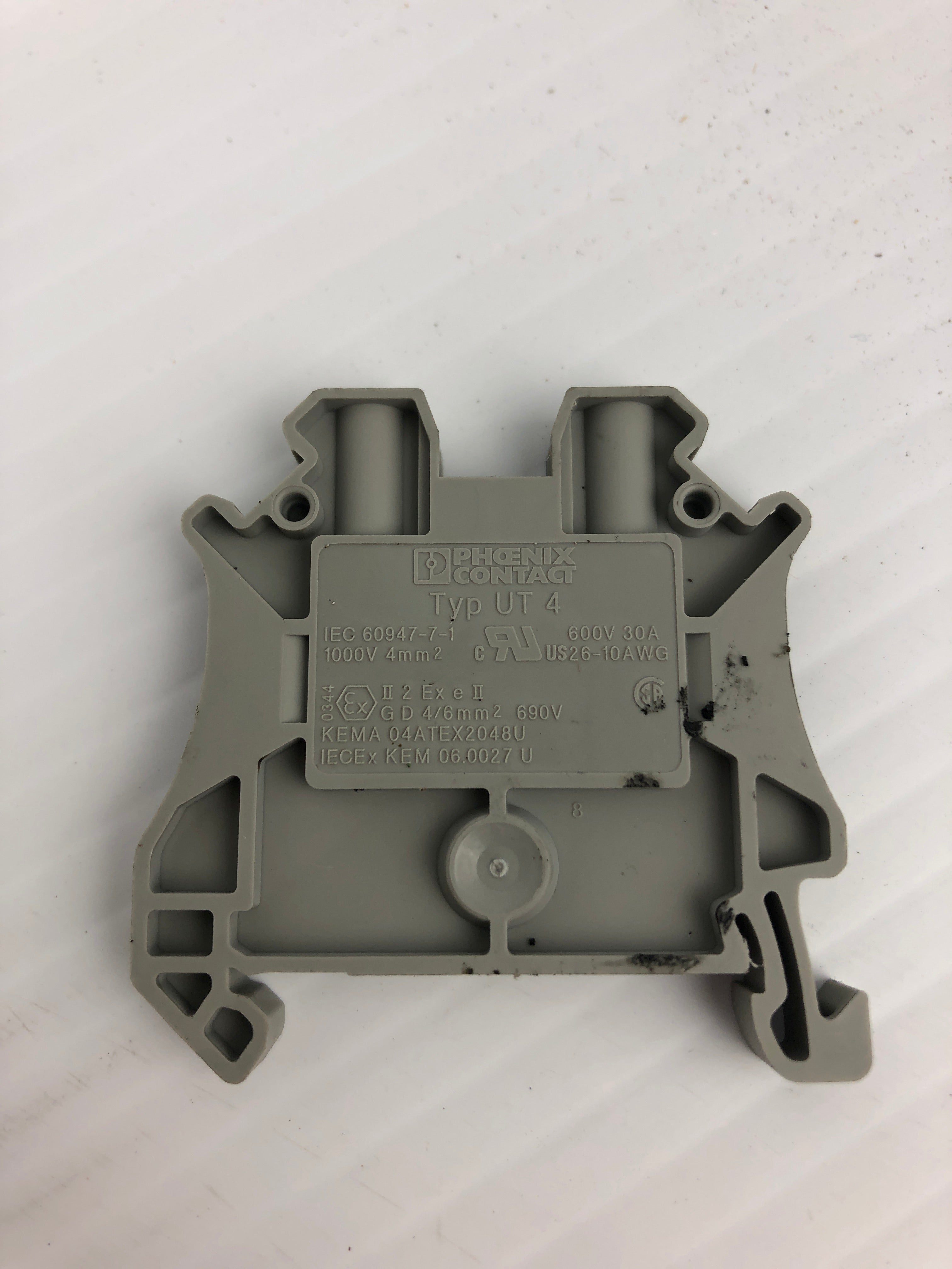 Phoenix Contact UT4 Terminal Block 600V 30A 4mm² - Lot of 35