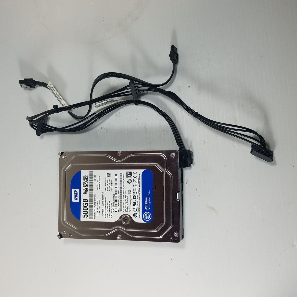 Western Digital 500GB Hard Drive WD5000AAKX