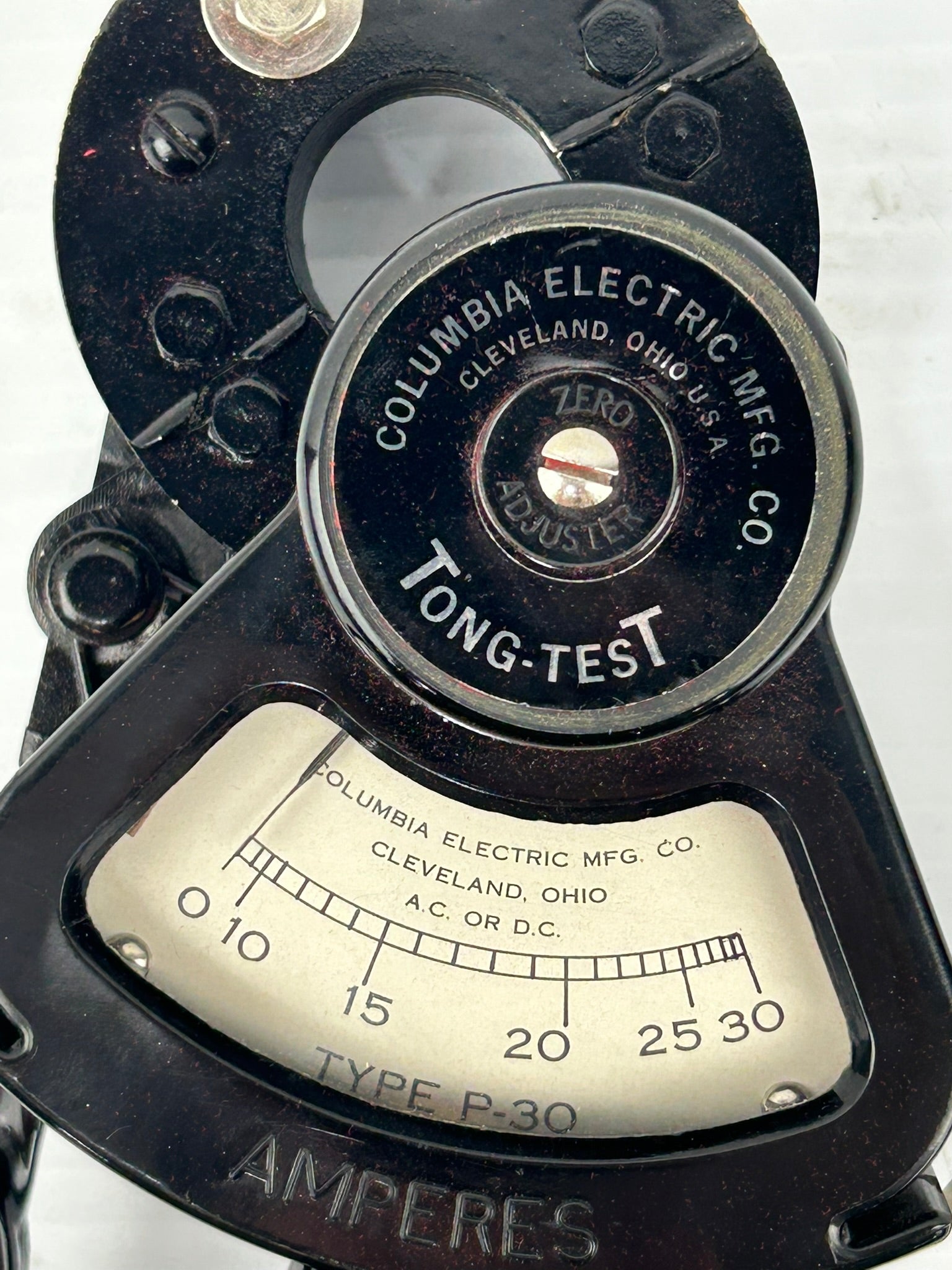 Columbia Electric Manufacturing P-30 Tong Test 0-30 Amps