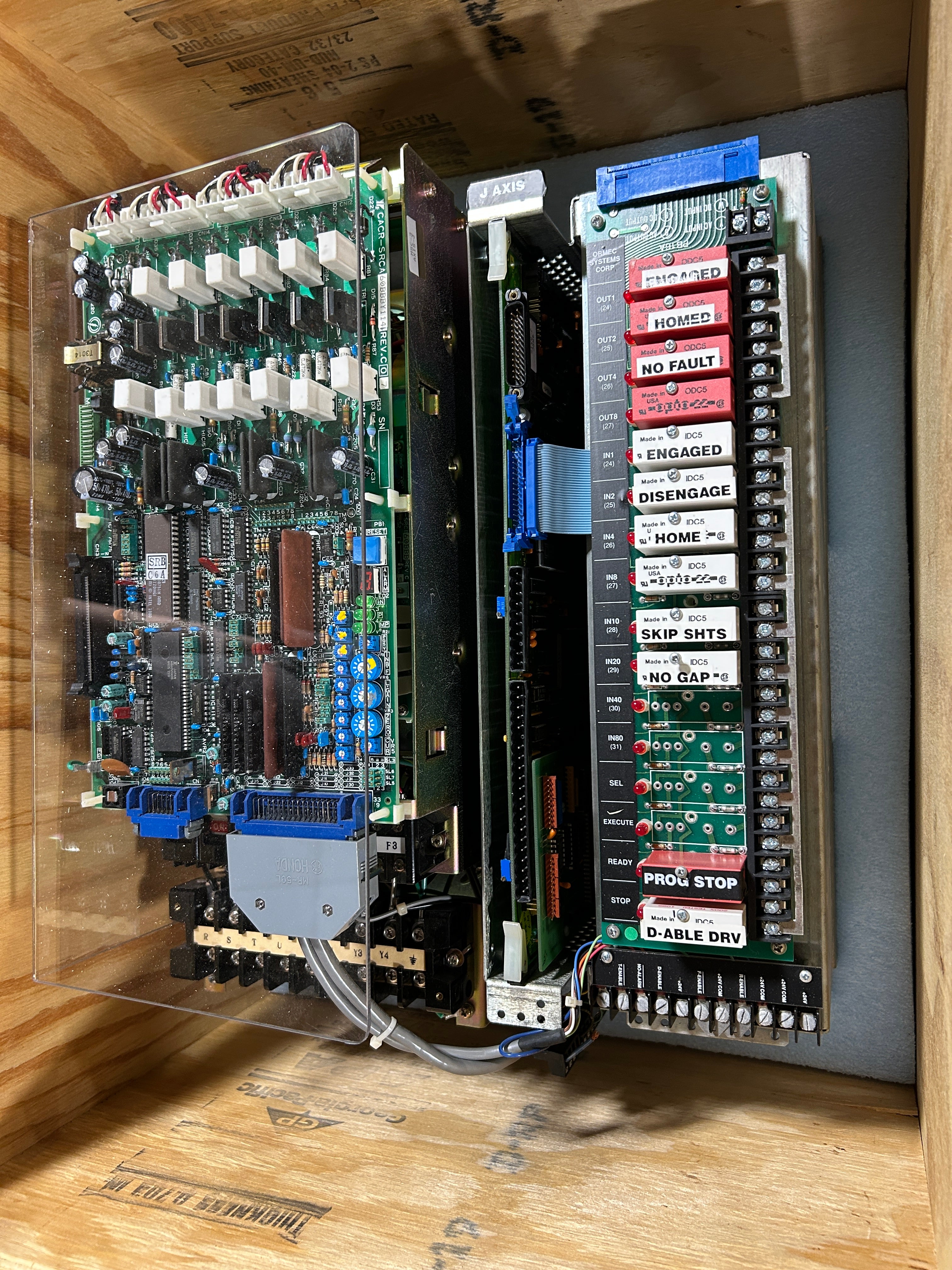 Ormec MCS-S45H*227 Servo Drive Assembly Breaker LF-330 Noise Filter 3549-010