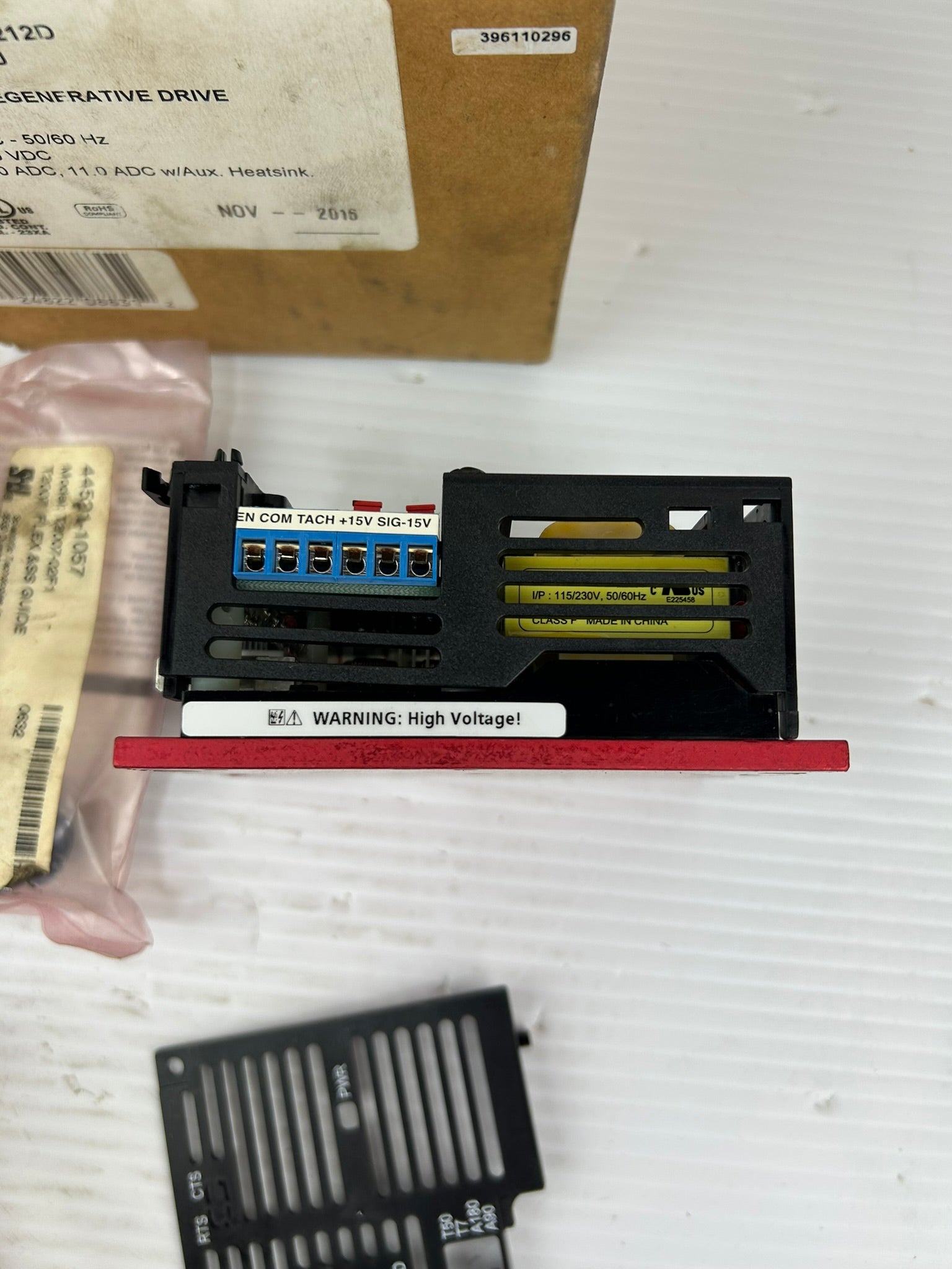 KB Electronics KBMG-212D DC Motor Drive 8831J 115/230VAC Ultracompact Regen