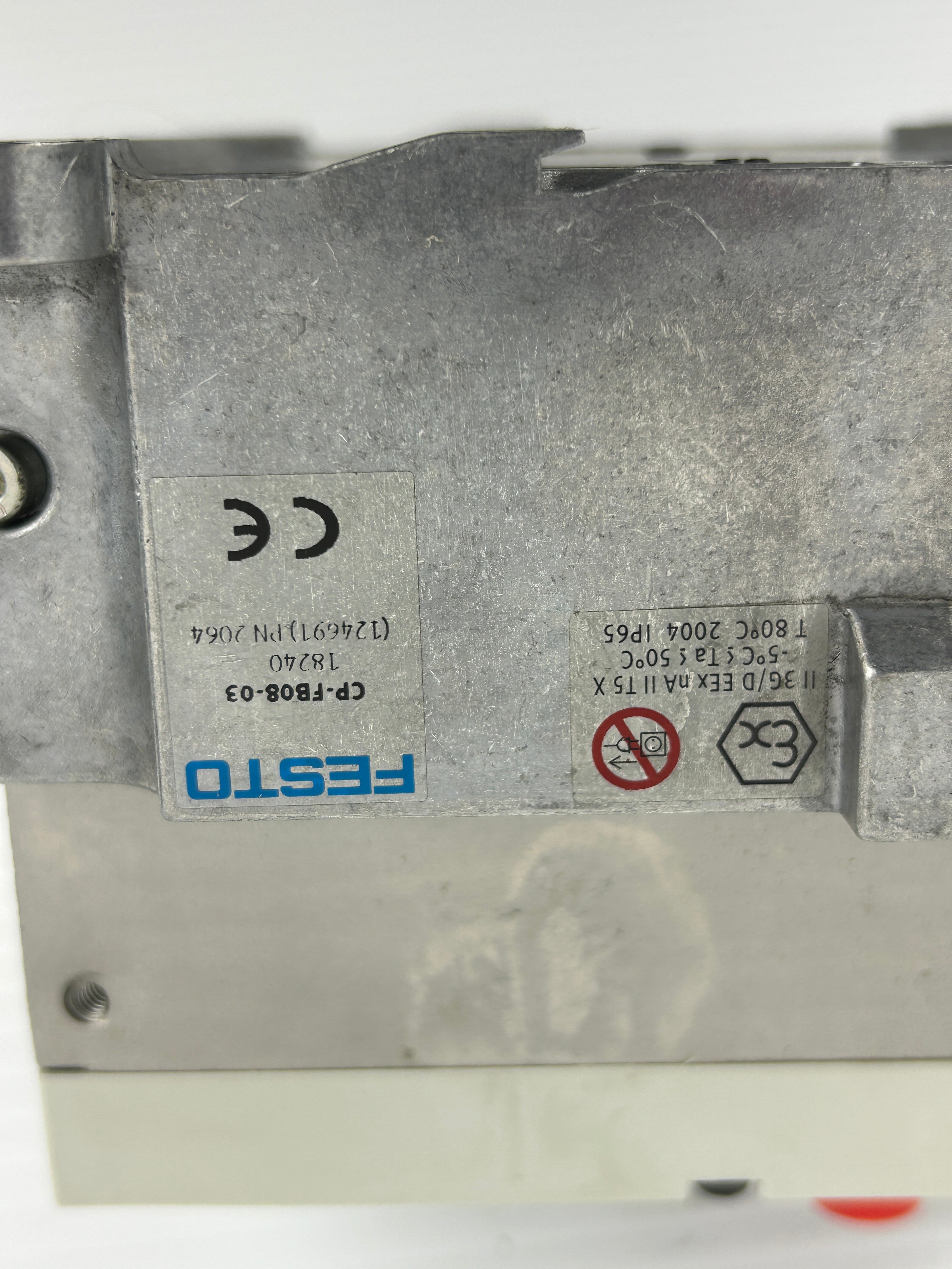 Festo IFB8-03 Control Block Valve Assembly 18738 S607 VIGCP-03-FB CP-FB08-03