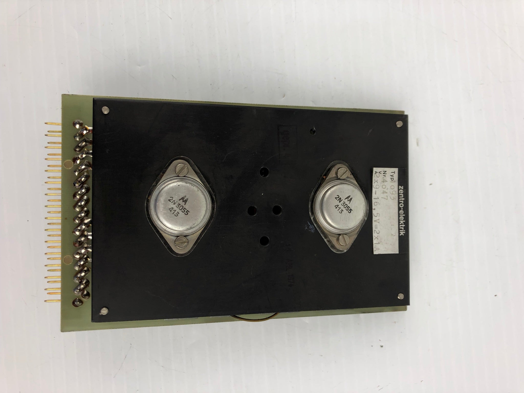 Zentro-Elektrik 1093 Power Supply Circuit Board 4047