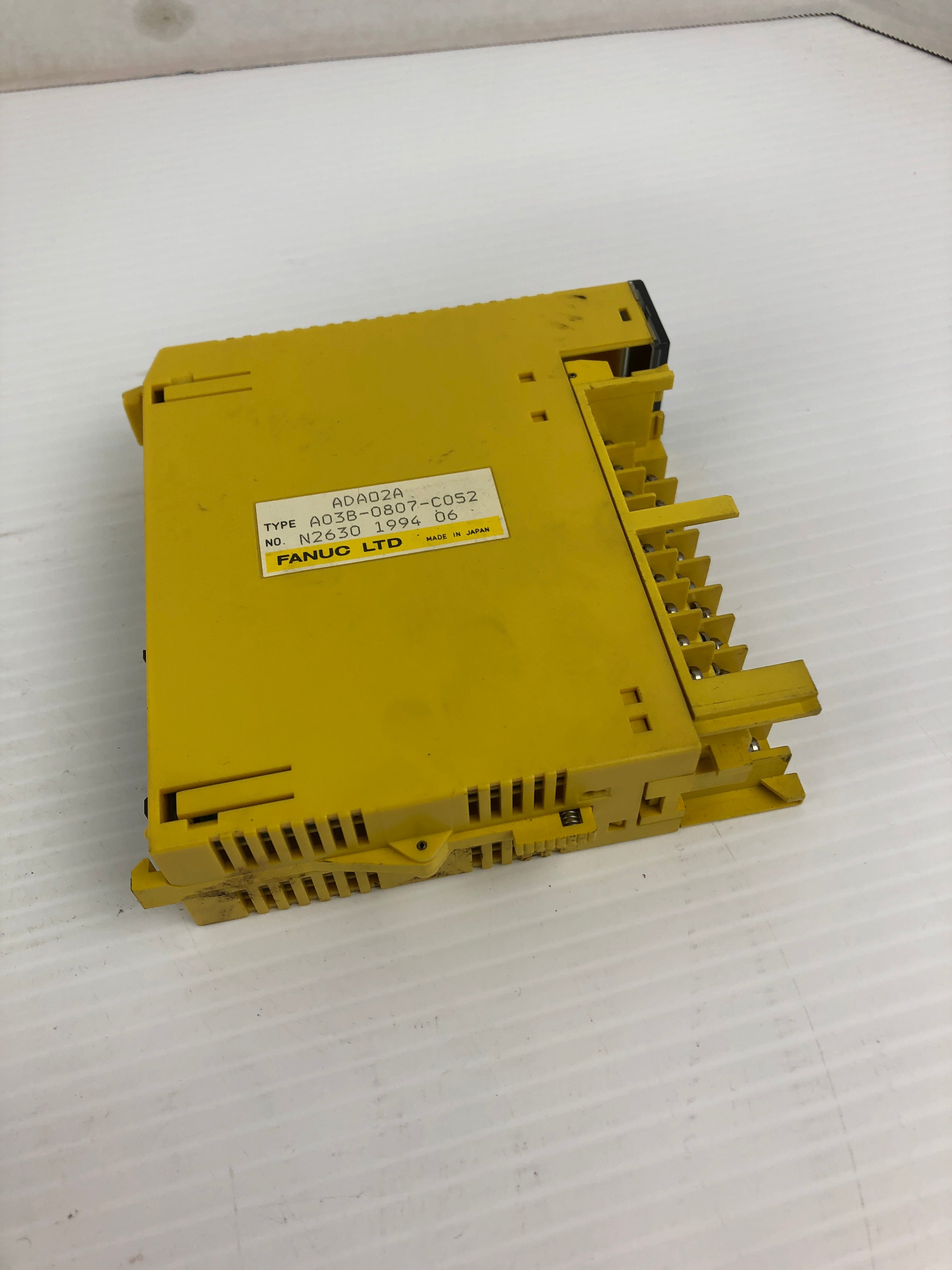 Fanuc A03B-0807-C052 PLC Module ADA02A N2630 - Missing Door