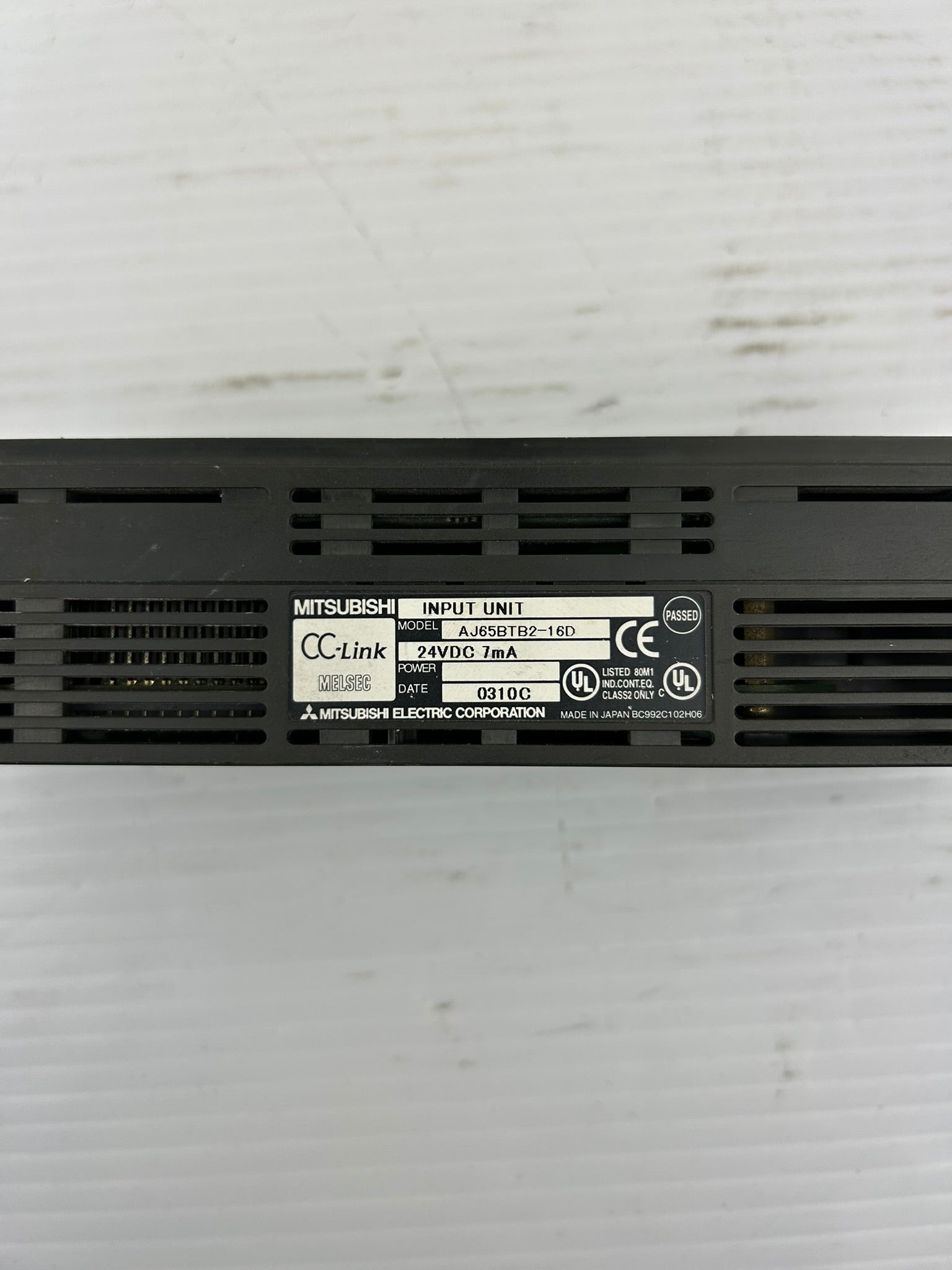 Mitsubishi AJ65BTB2-16D Melsec CC-Link Input Unit PLC Module 24VDC 7mA