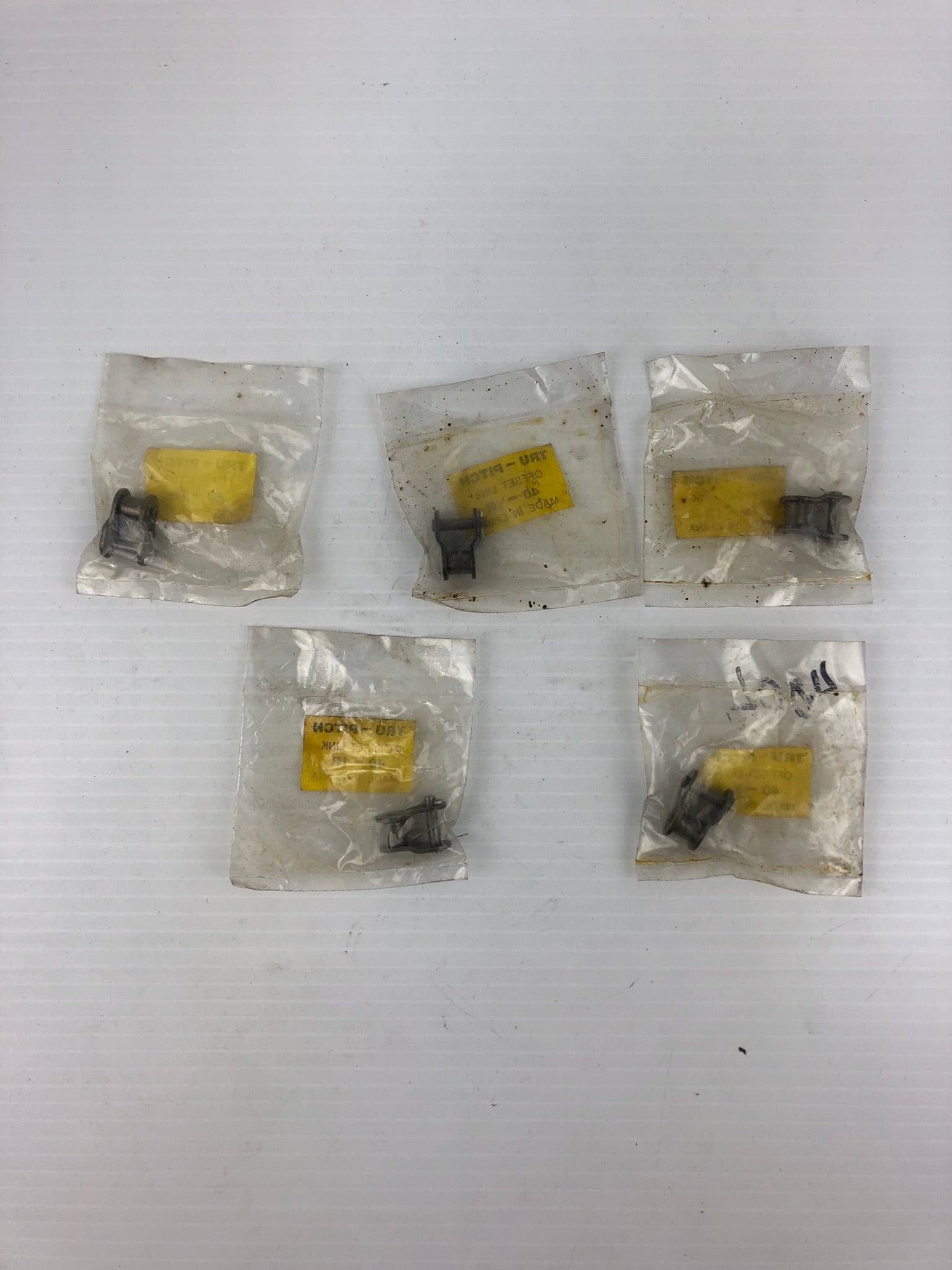 Tru-Pitch 40-1R Offset Chain Link (Lot of 5)