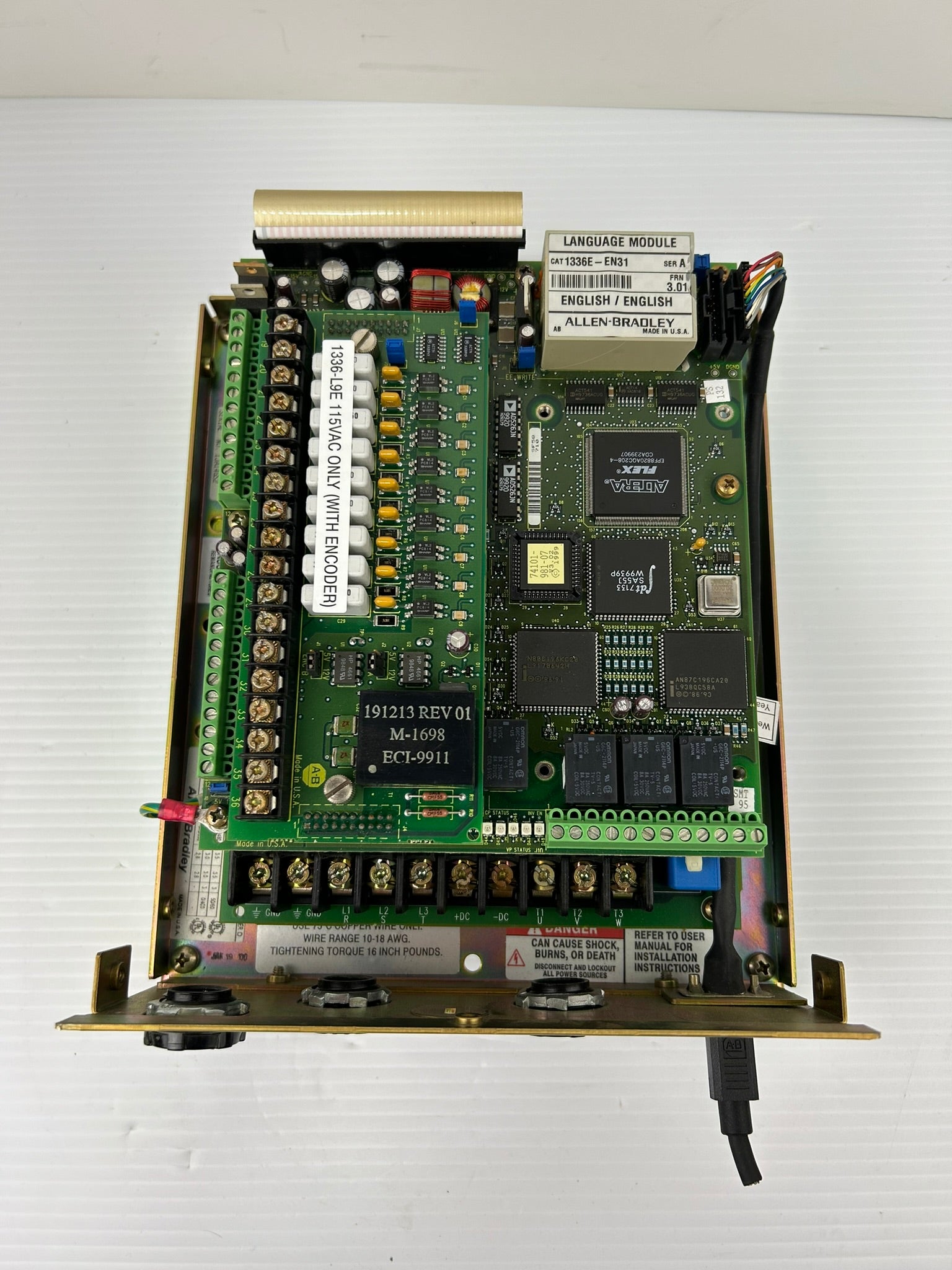 Allen-Bradley 1336E-BRF15-AE-EN Drive Series D 28kVA 3PH 380/480V 35A 50/60Hz