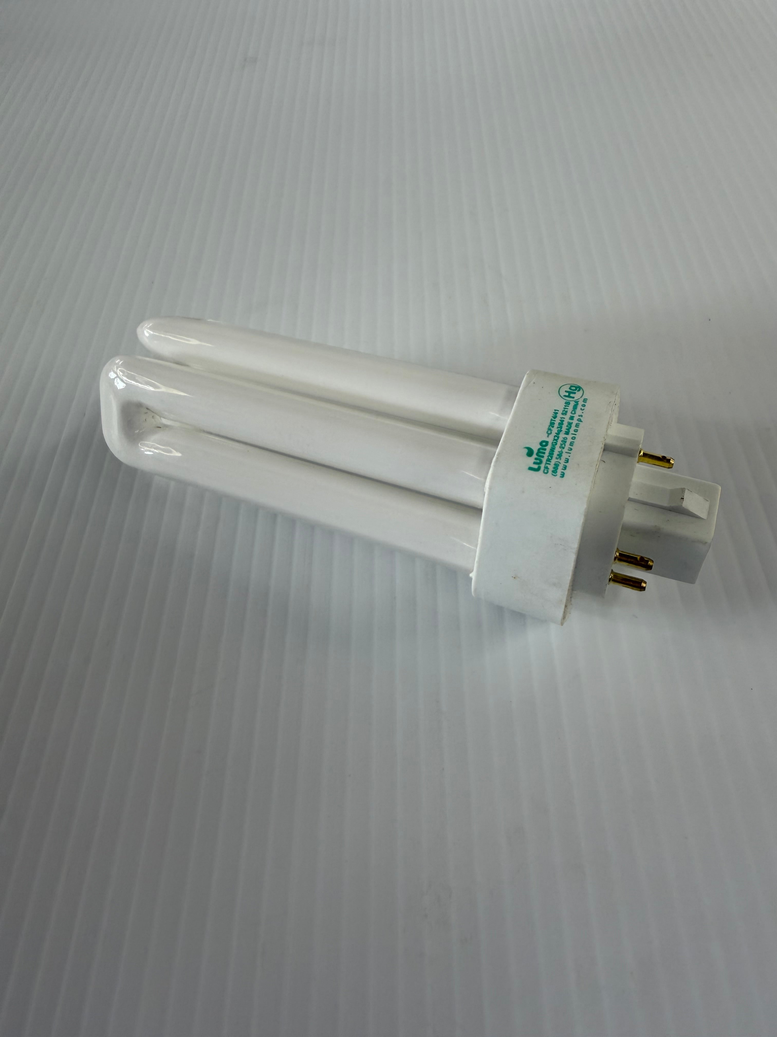 Lot of 4 Luma Lamps CFTR26W/GX24q3/841 Fluorescent Lamps