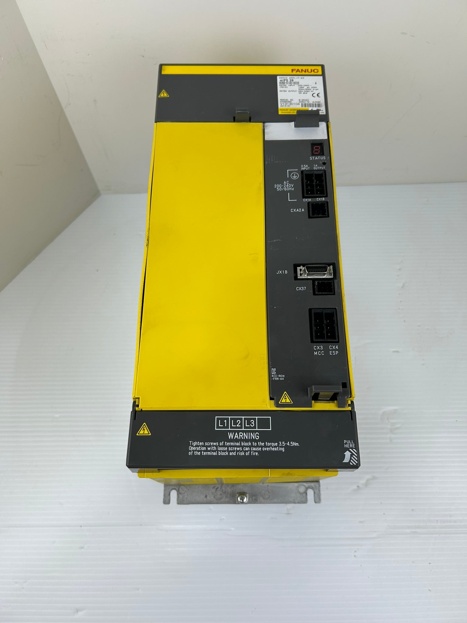 Fanuc A06B-6140-H026 Servo Amplifier Servo Drive Series A aiPS 26 B-65282