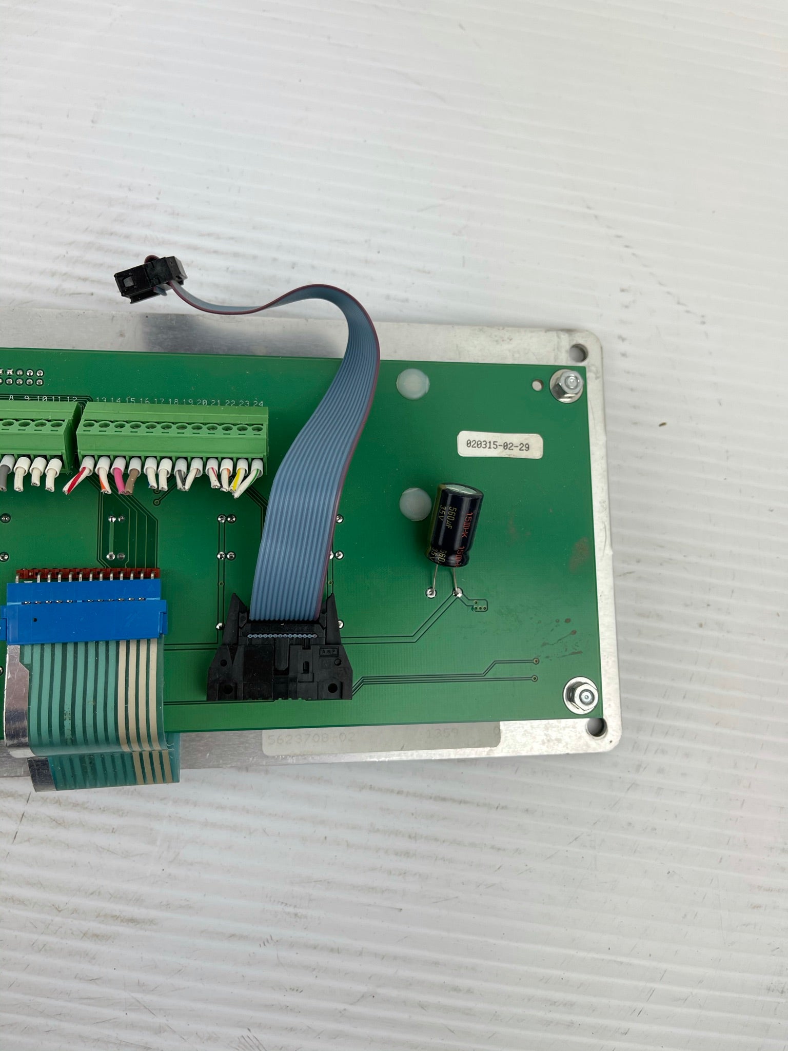 The Hall Company Control Panel 5623708-02 with Red Knob