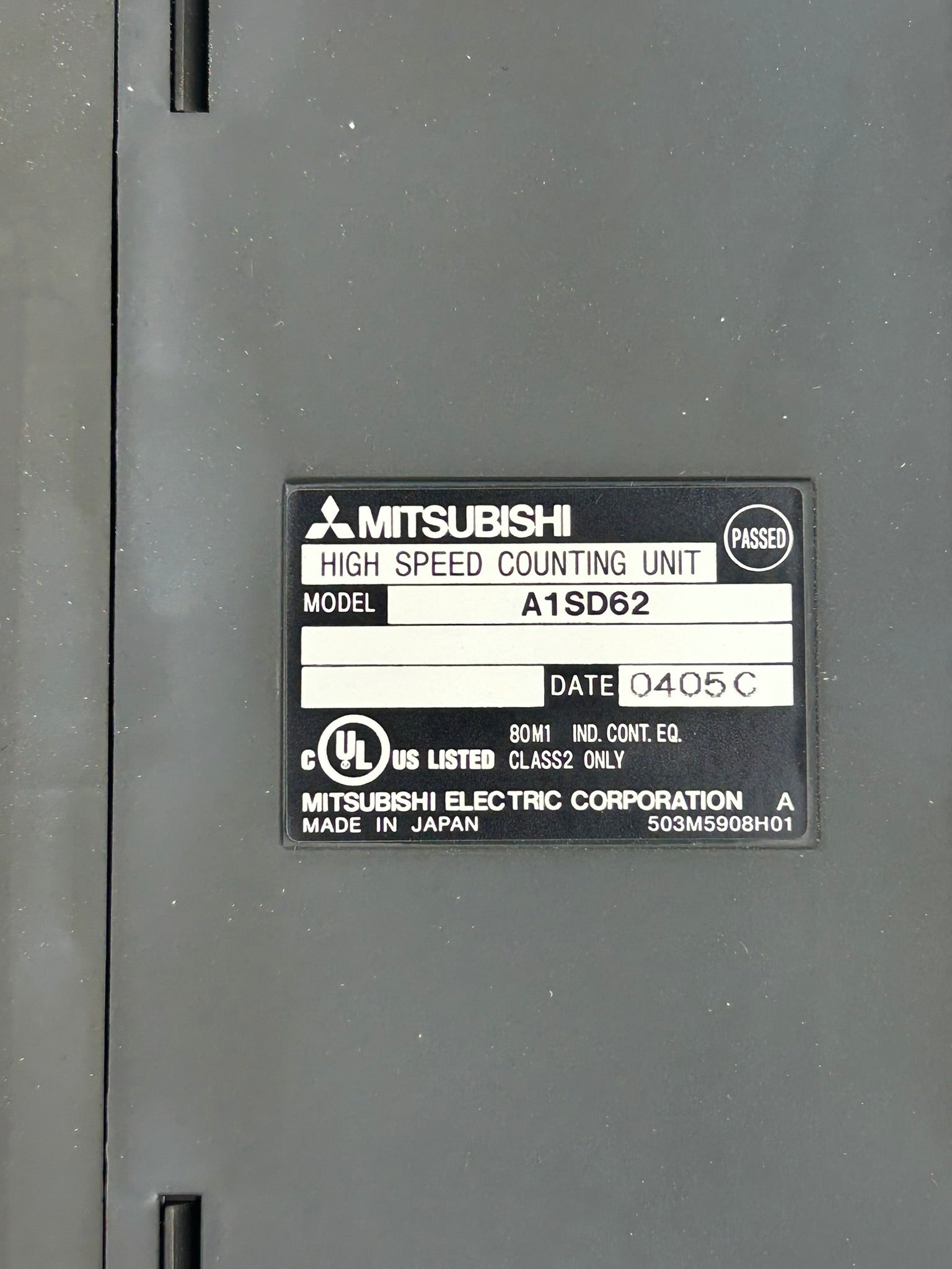 Mitsubishi A1SD62 High Speed Counting Unit PLC Module