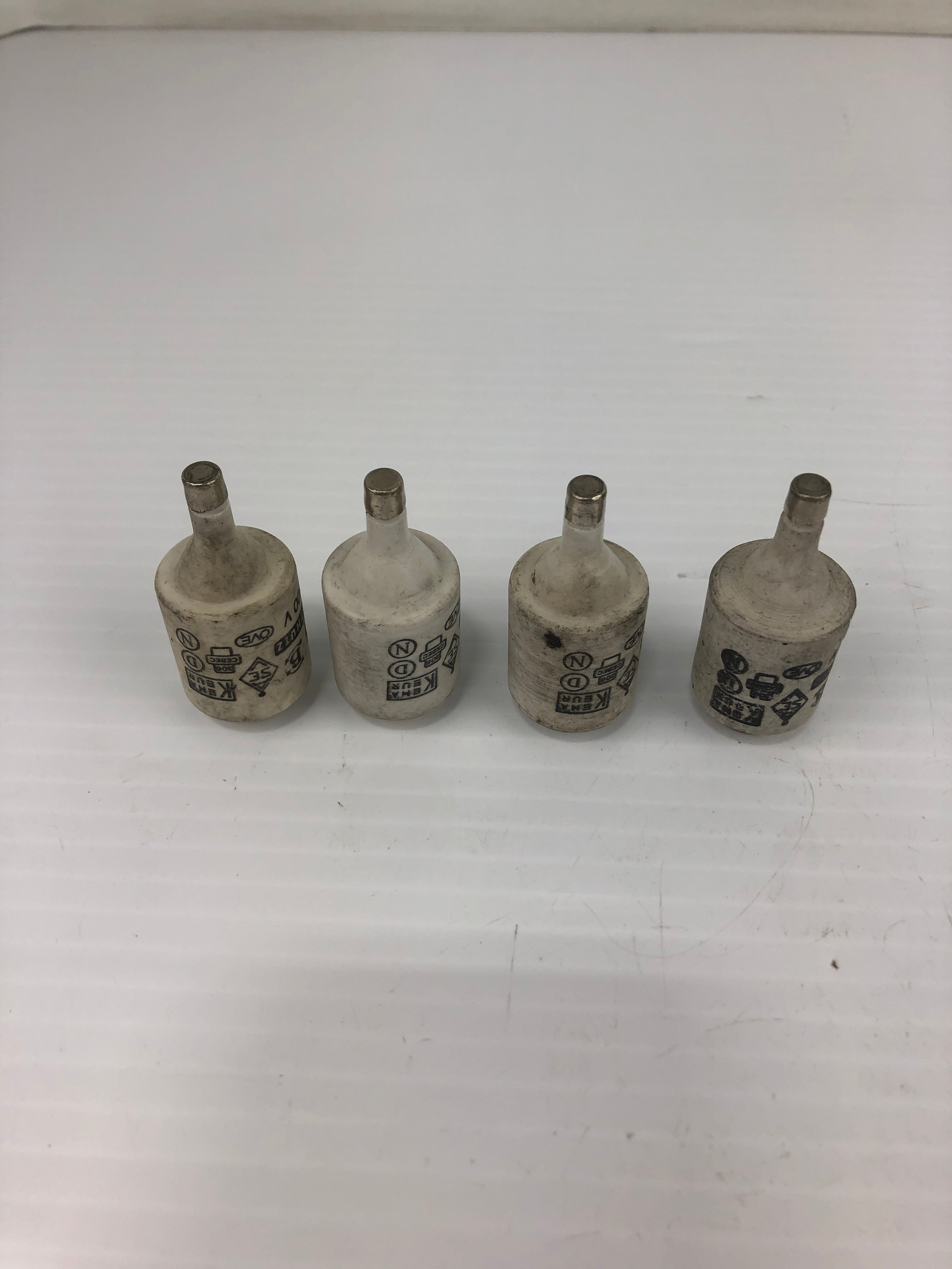 LJS Vollschutz Ceramic Bottle Fuse 4A 500V (Lot of 4)