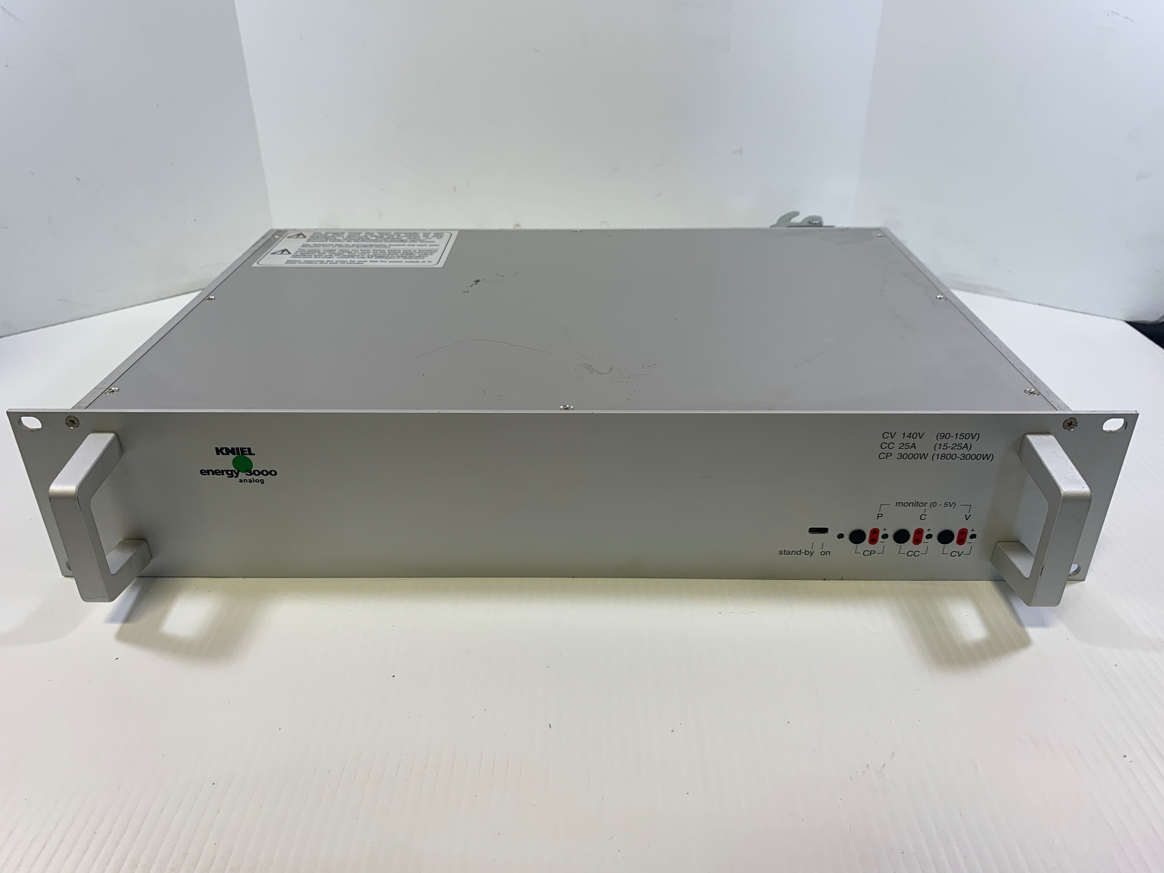 Kniel VE3P 140.25/0P1 Energy 3000 Analog Power Supply 3x400VAC 3x8A