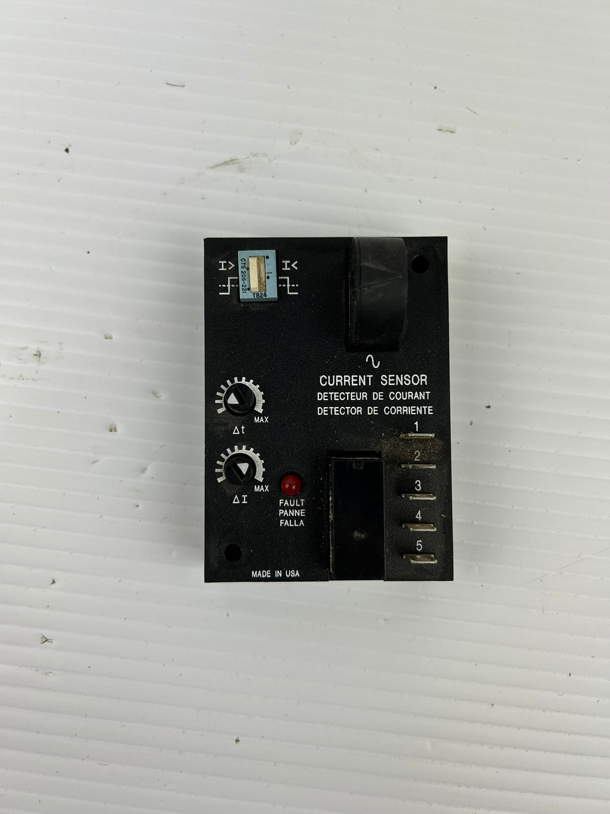 SSAC ECS41BD Current Sensor Relay 120VAC Solid State Control